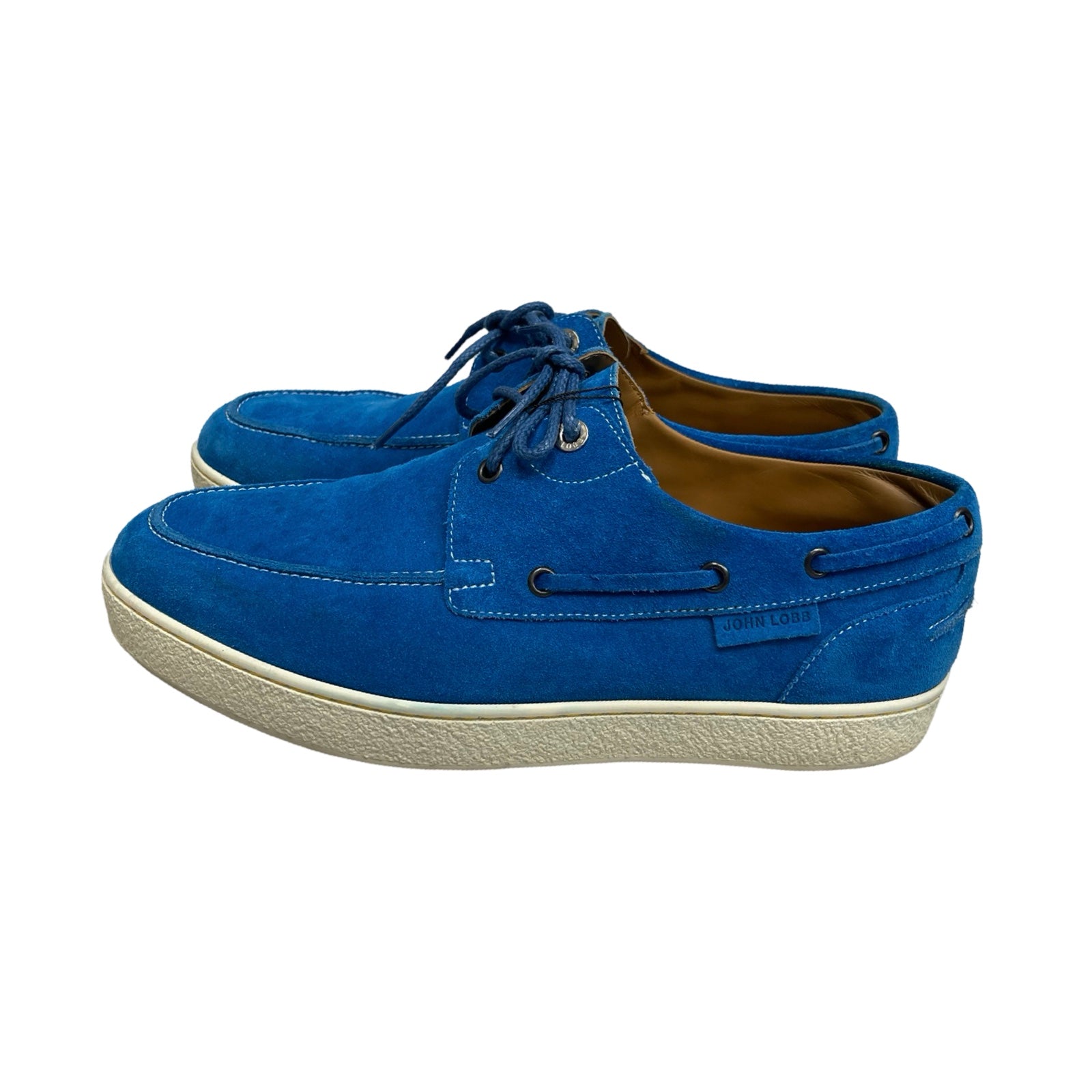 JOHN LOBB Deck Suede Shoes 0315 Size 8 1/2