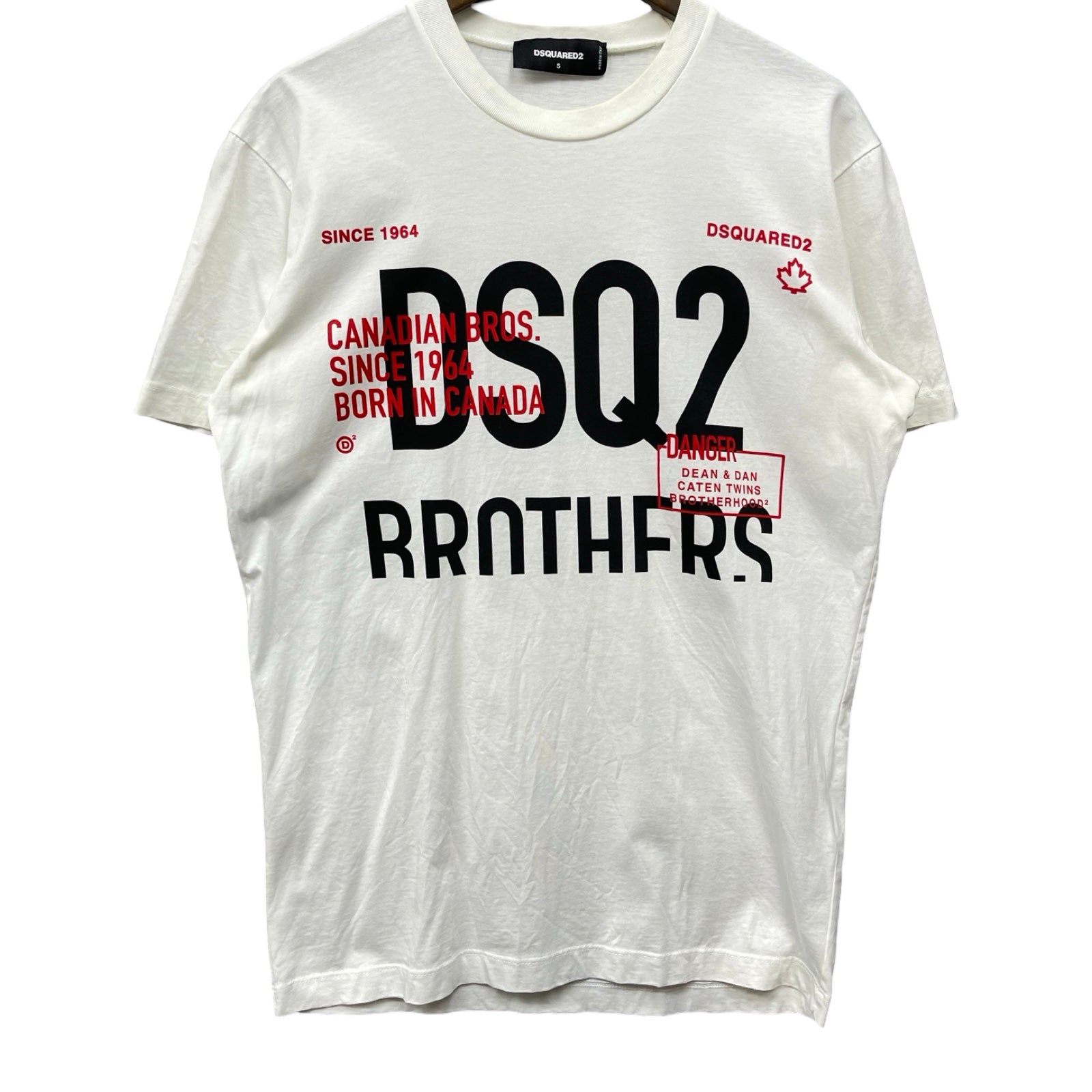 DSQUARED2 Bro Cool Tee S74GD0992 S23009 Size S