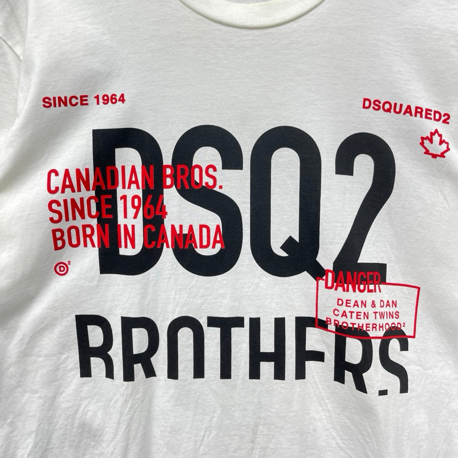 DSQUARED2 Bro Cool Tee S74GD0992 S23009 Size S