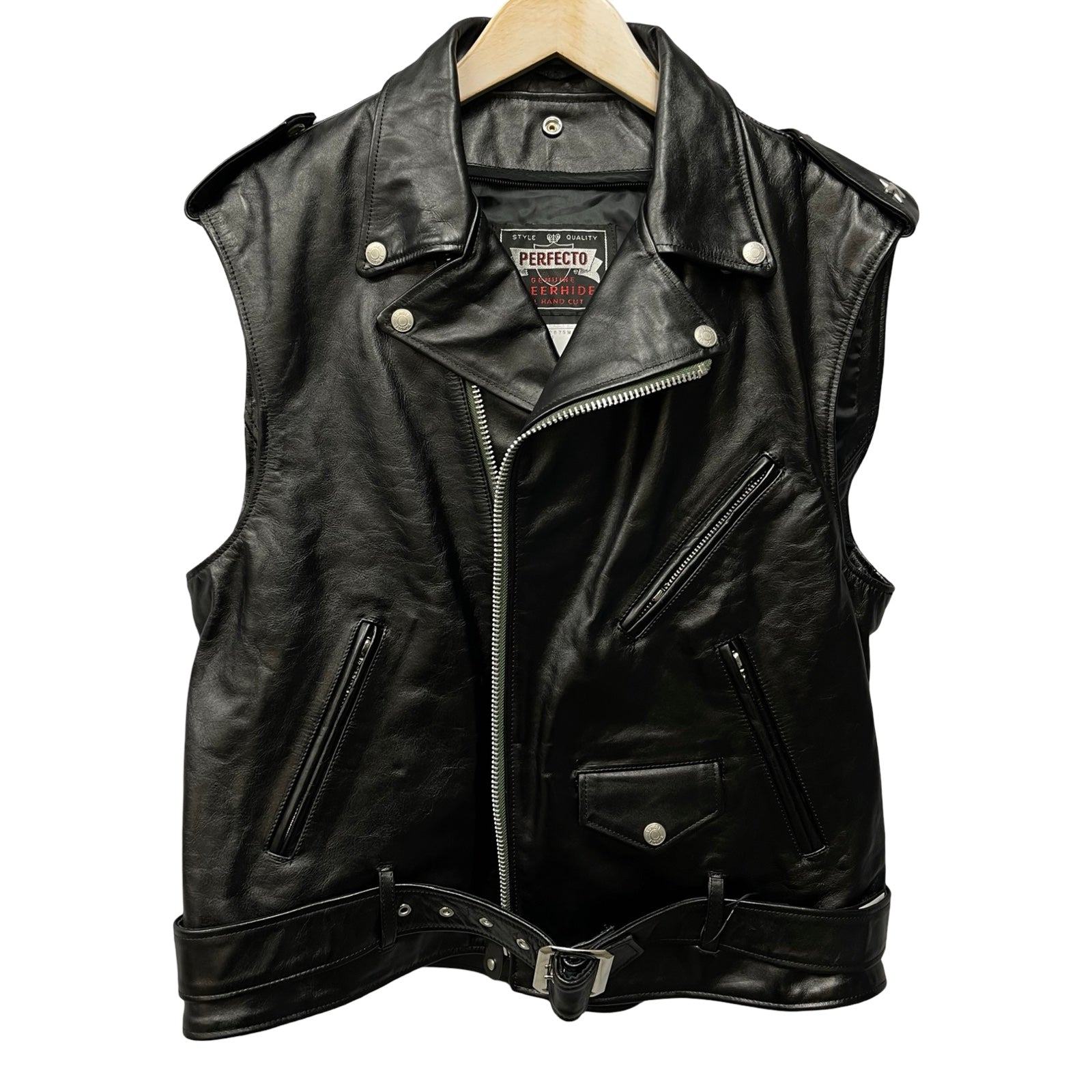 sacai××Schott 2022AW Leather Blouson 22-02875M Size 2