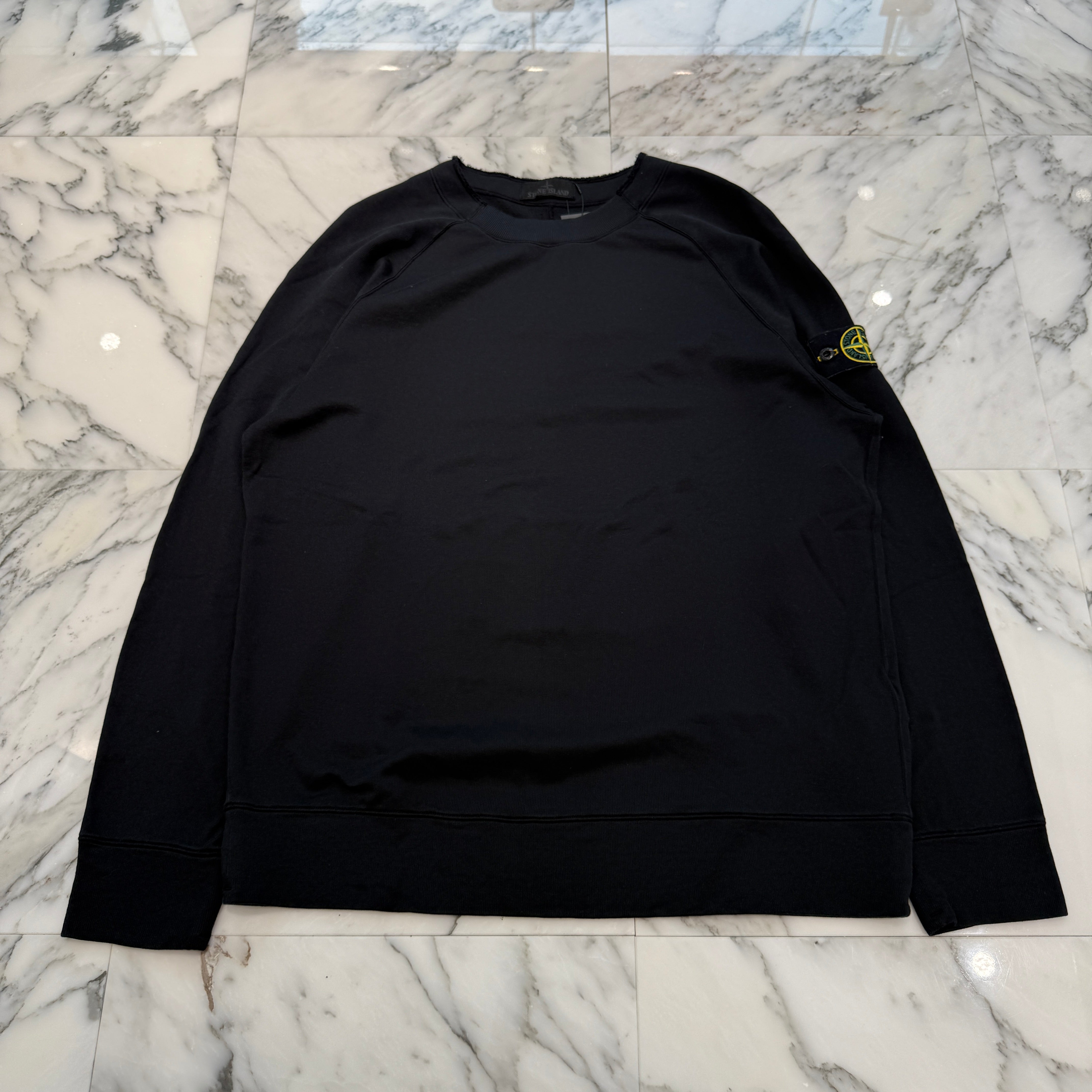 STONE ISLAND 2024SS Ghost Crewneck Sweatshirt 8015654F3 V0029 Size L ストーンアイランド ゴースト クルーネック スウェットシャツ サイズL
