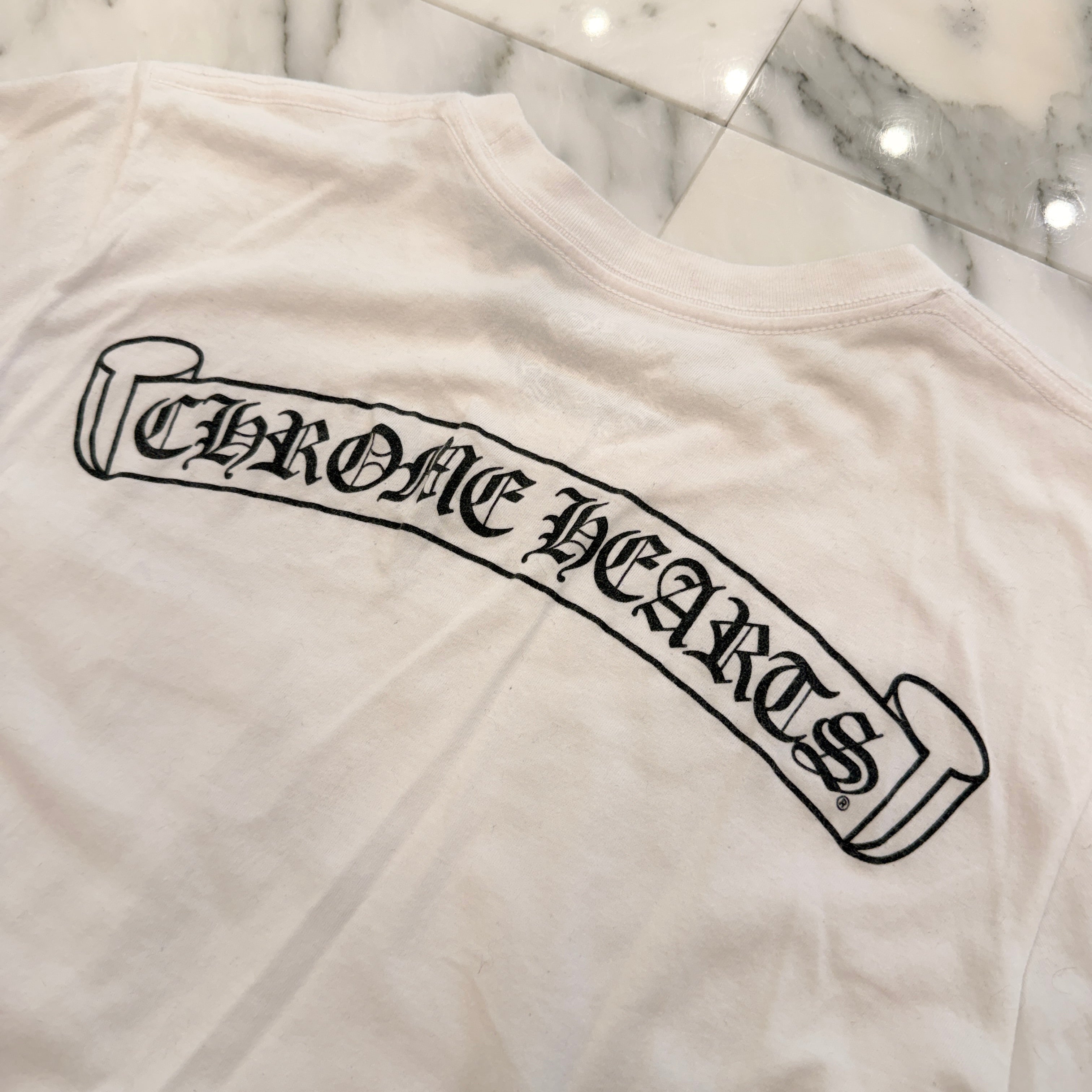 CHROME HEARTS MLTCOL CEM CRS Tee Size S クロムハーツ マルチカラー セメタリークロス Tシャツ サイズS