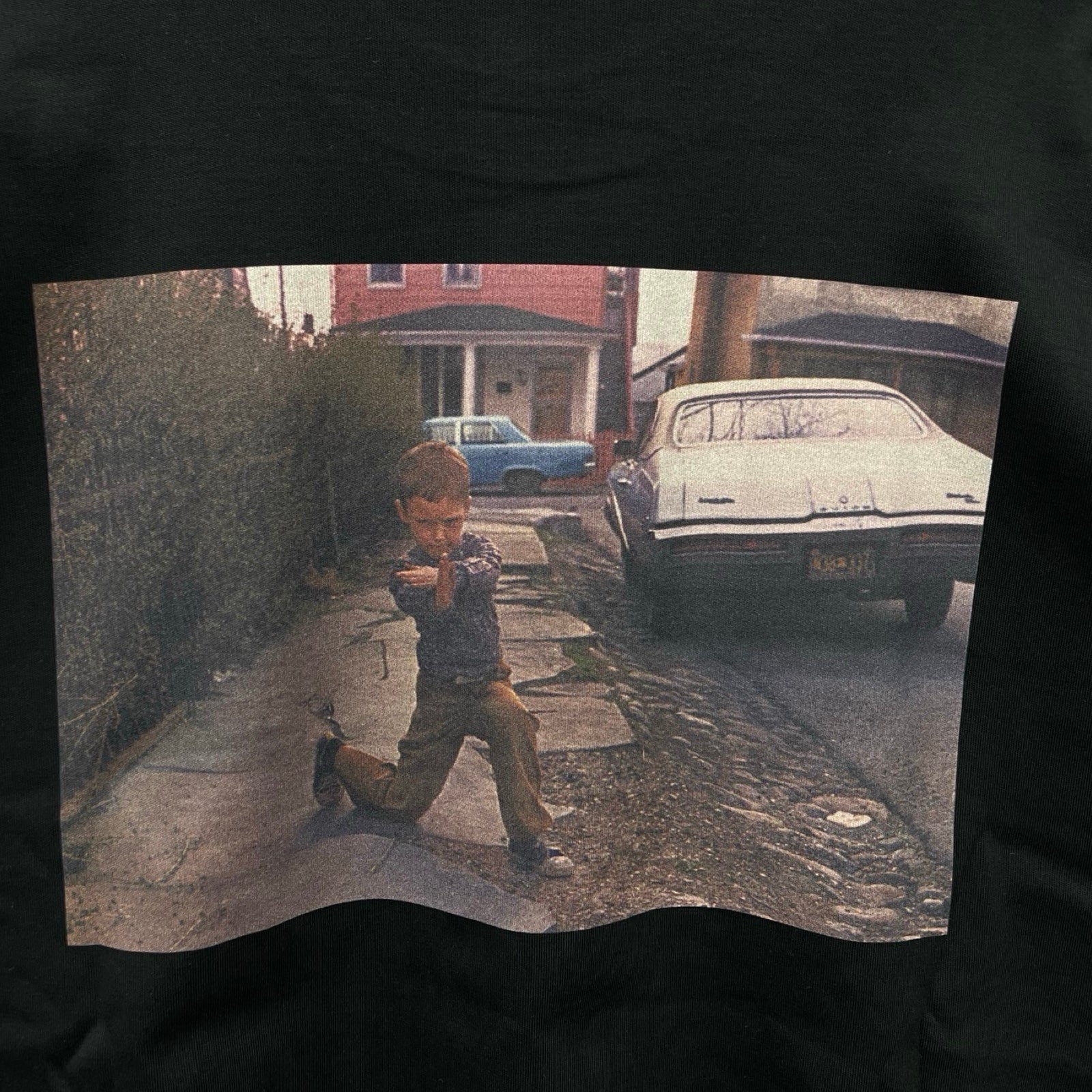 UMKOW VINTAGE PHOTO DOUBLE LAYER L/S TEE Size M