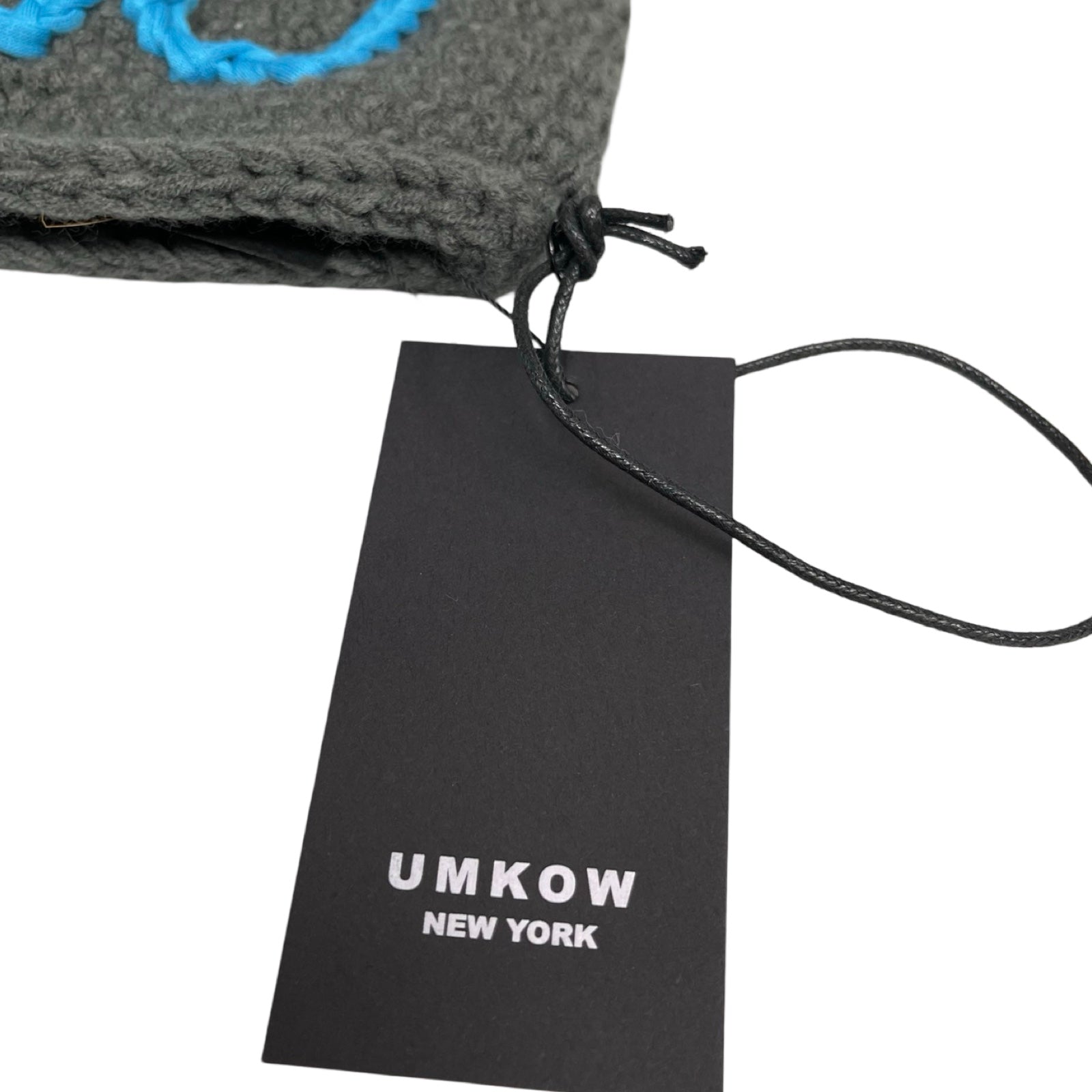 UMKOW 2024AW Hand-Crocheted Logo Beanie Size FREE