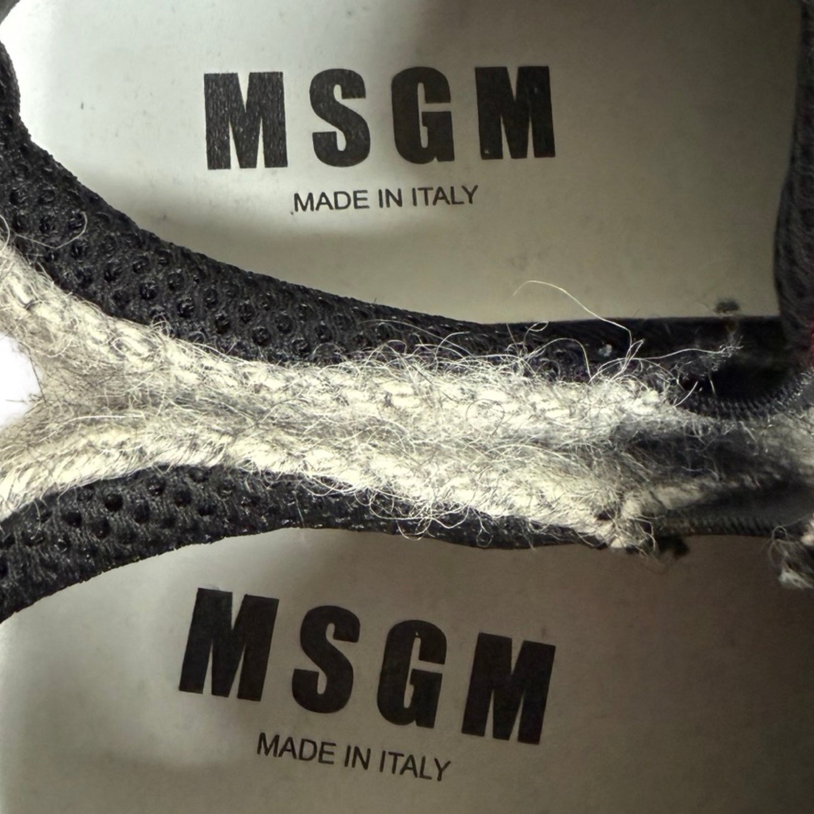 MSGM Check Low-Cut Sneakers 1742MDS02 Size 36（23cm程度）