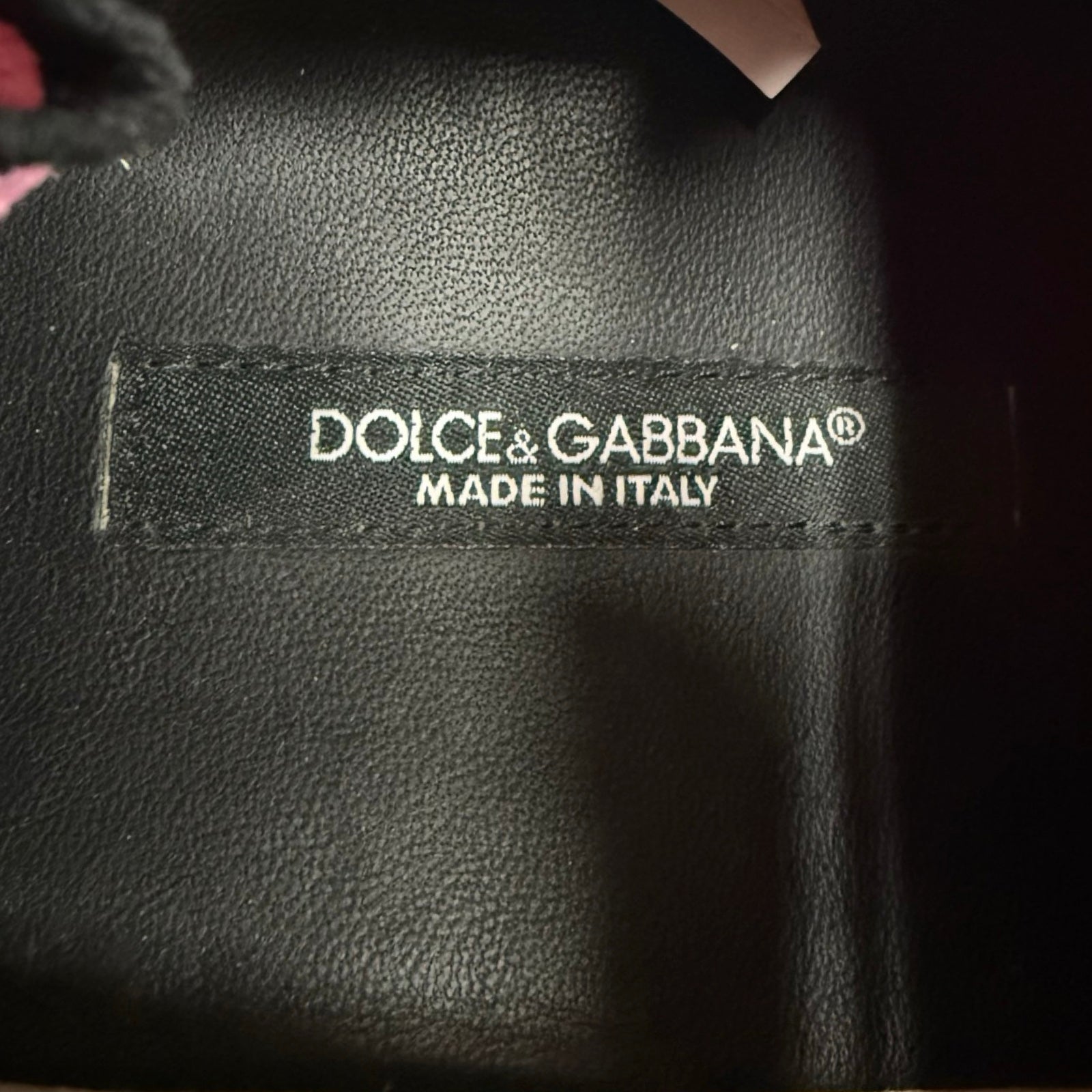 Dolce&Gabbana Sorrento Sneakers With Fusible Crystals Size 24