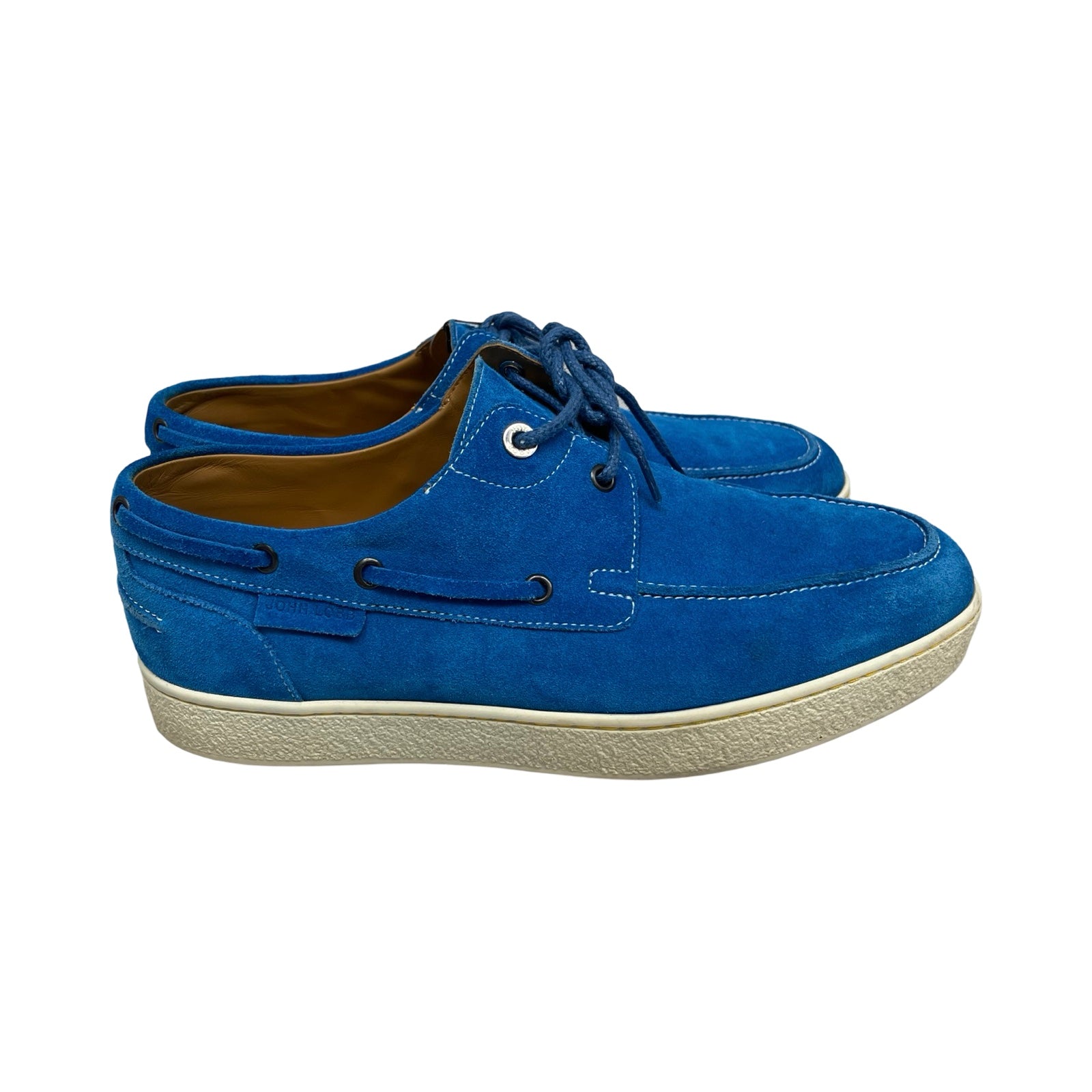 JOHN LOBB Deck Suede Shoes 0315 Size 8 1/2