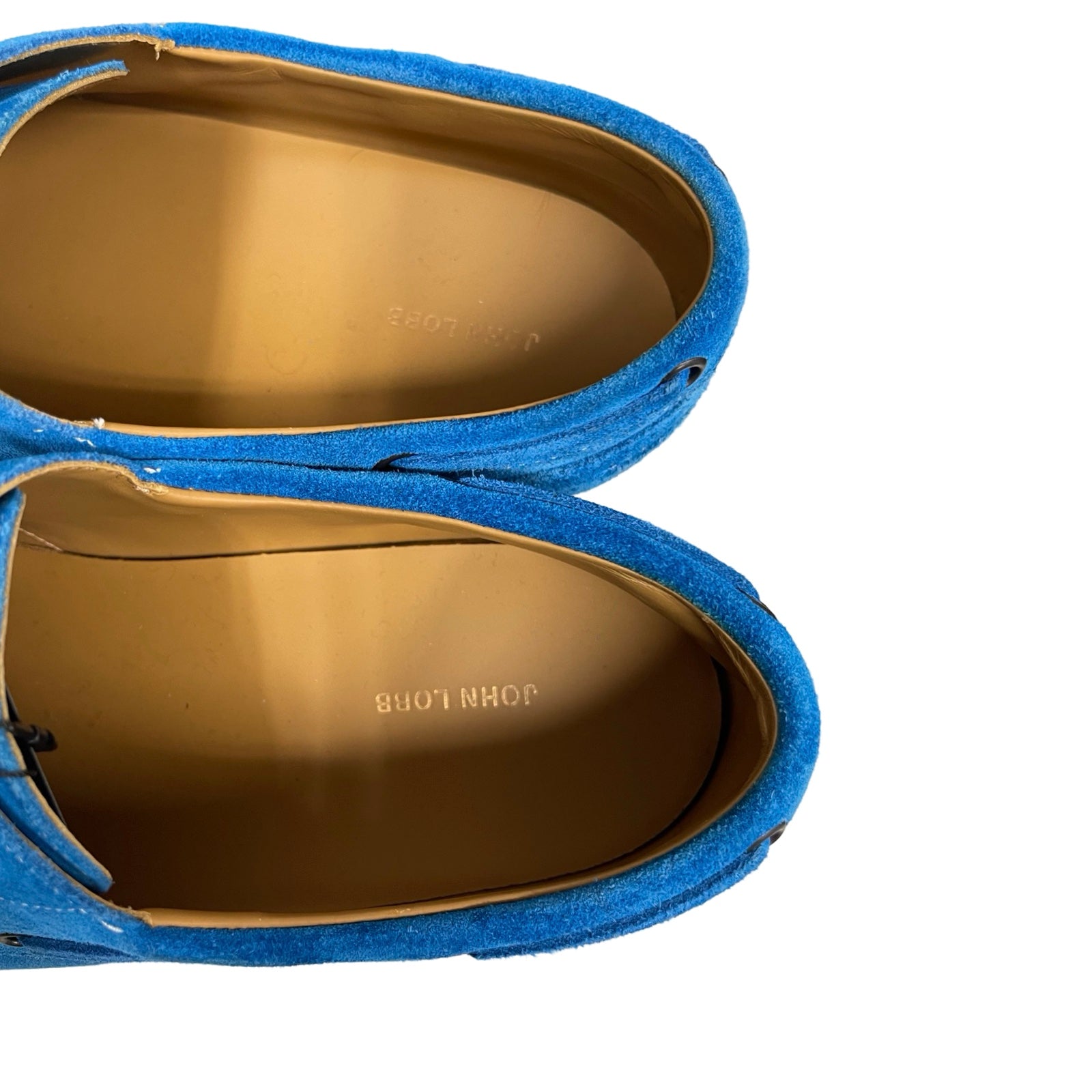 JOHN LOBB Deck Suede Shoes 0315 Size 8 1/2