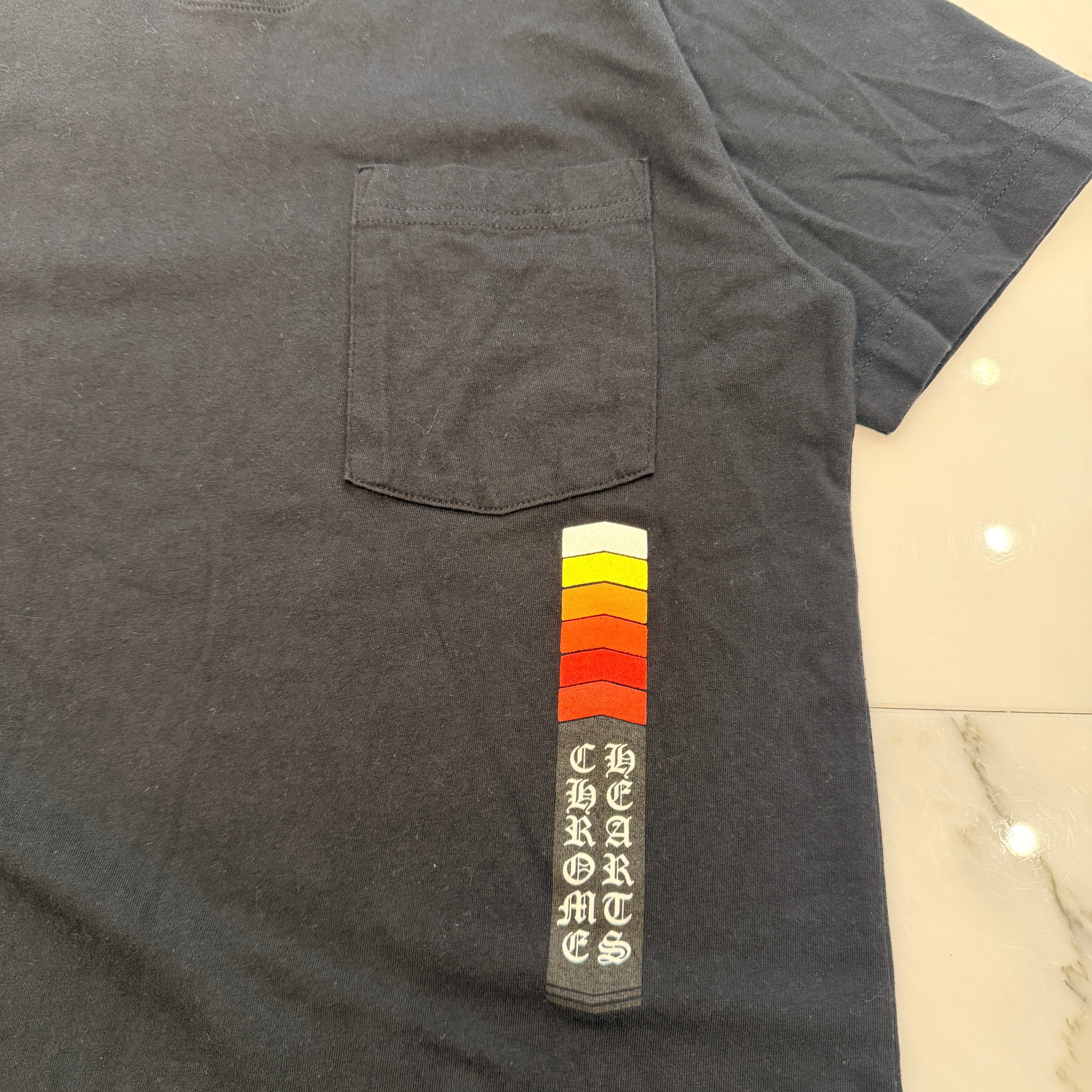CHROME HEARTS Neon Bar Logo Tee Size S クロムハーツ ネオンバー ロゴ Tシャツ サイズS