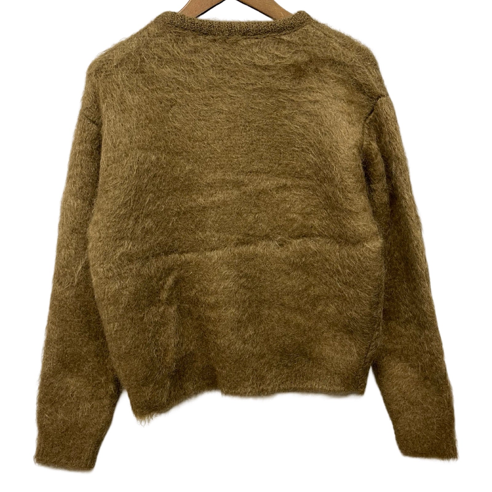 CELINE 2023AW Brushed Mohair Cardigan 2AD4S285W Size XS – MEMENTOS