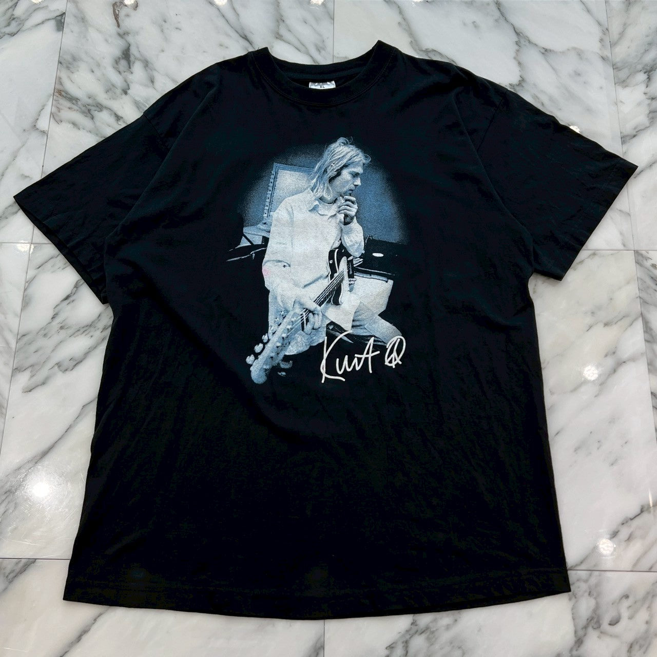 【激レア】 Cobain 追悼 ヴィンテージNirvana 90s 90's KURT COBAIN カートコバーン 追悼Tシャツ 1995年 レアプリント