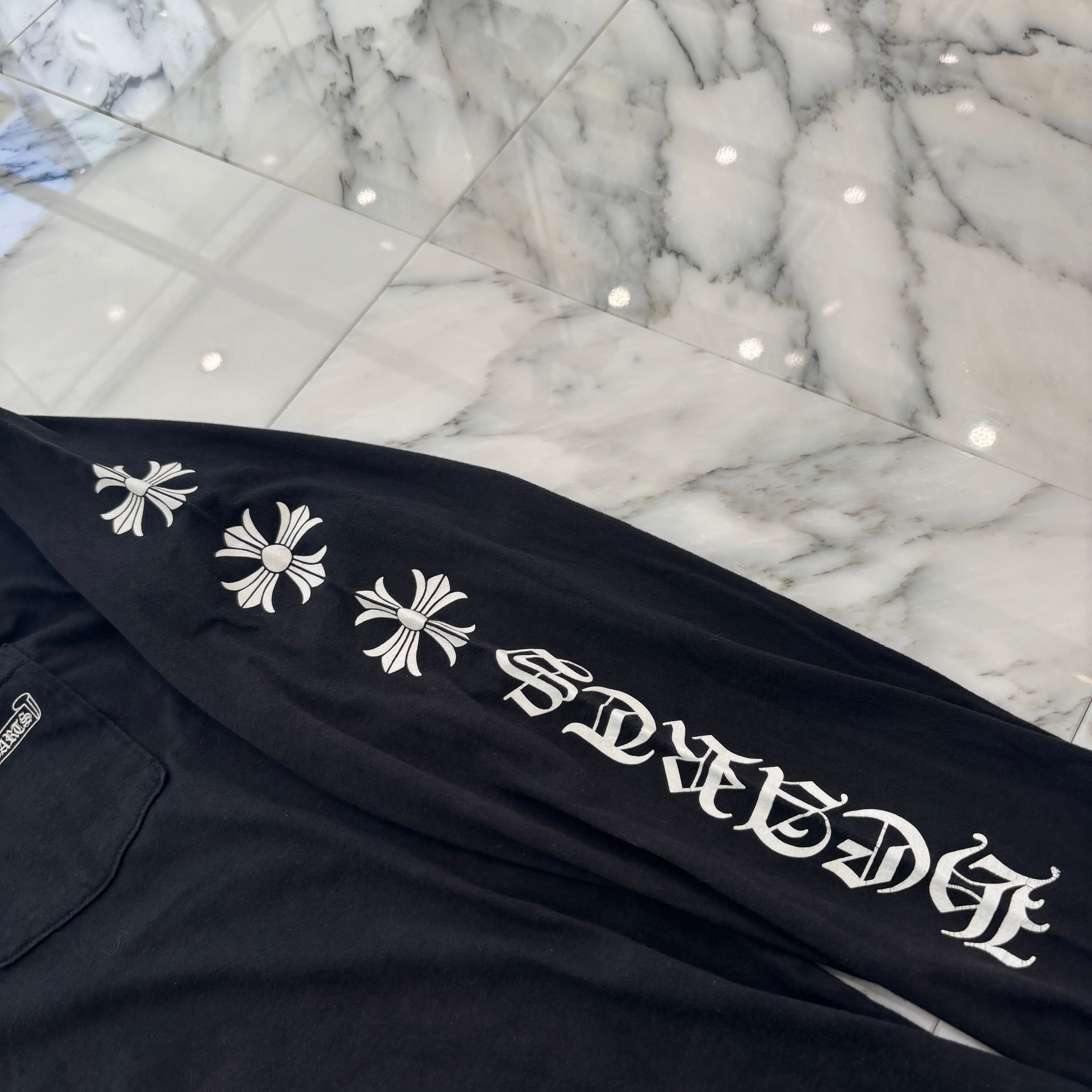 CHROME HEARTS Scroll CH Plus Long Sleeve Tee Size XL クロムハーツ スクロール CHプラス ロングスリーブTシャツ サイズXL