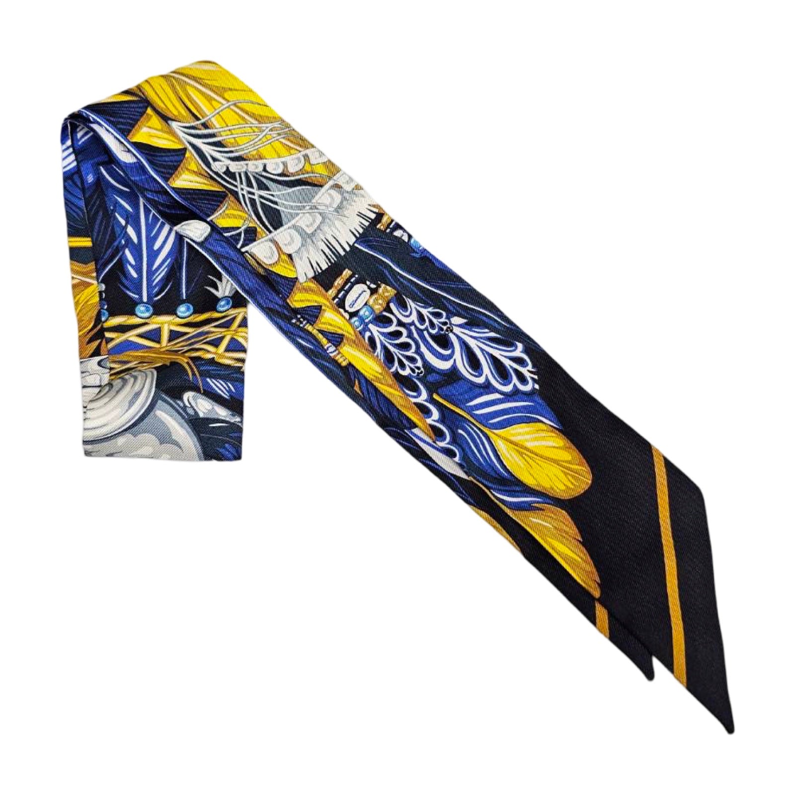 HERMES Silk Twillie Dance Pacific