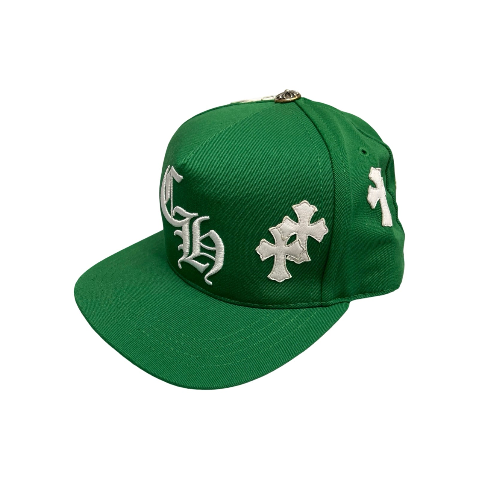 CHROME HEARTS Cemetery Cross Patch Trucker Cap ONE SIZE（53-60）