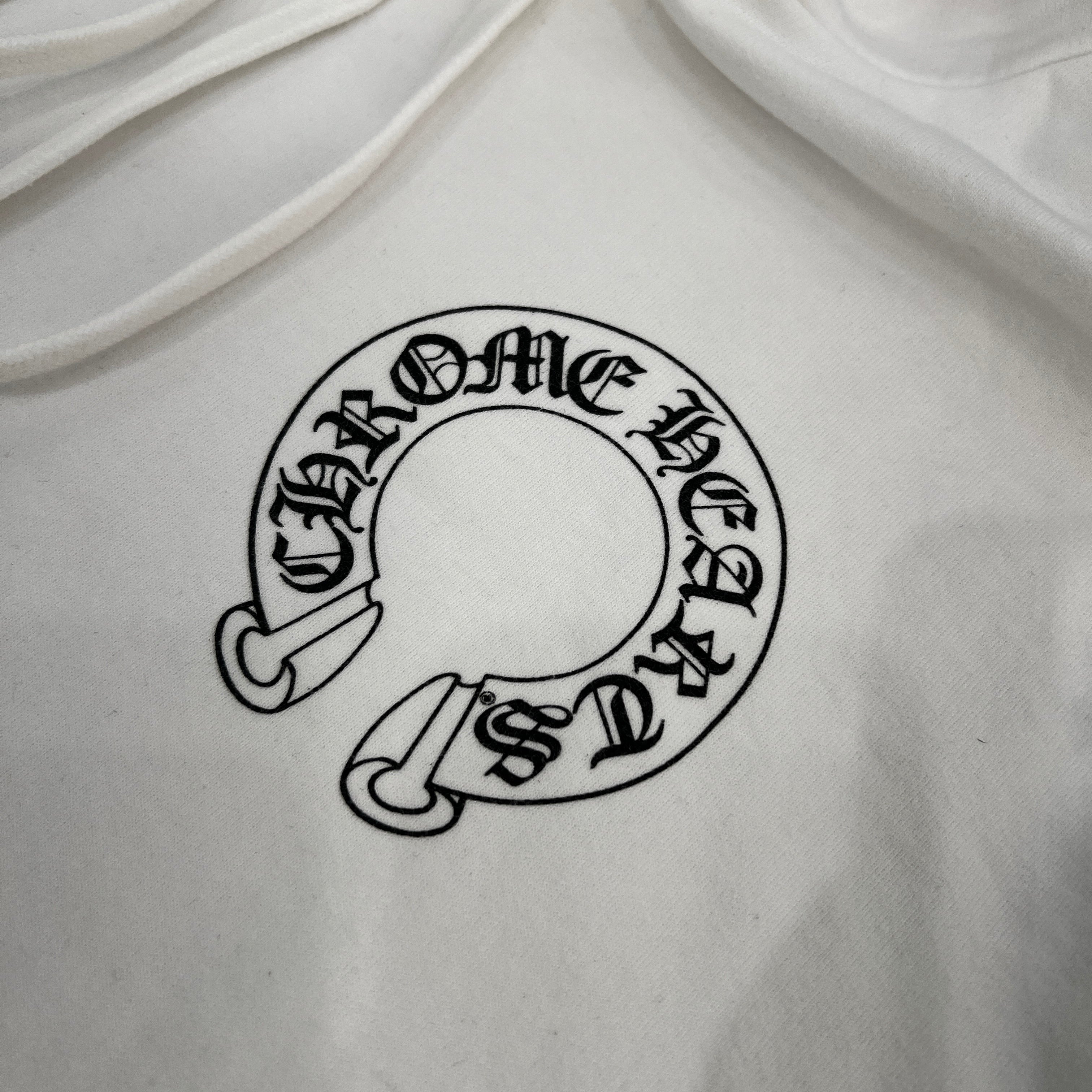 CHROME HEARTS × MATTY BOY Chomper Horseshoe Pullover Hoodie CHROME HEARTS × MATTY BOY Chomper Horseshoe Pullover Hoodie