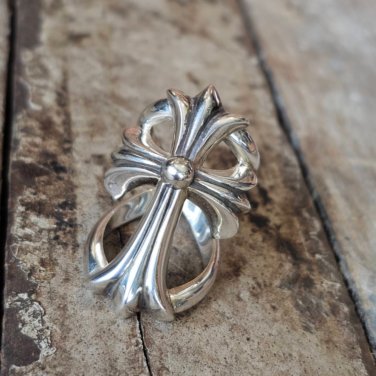 CHROME HEARTS Infinity CRS Ring Size 15号 クロムハーツ インフィニティークロス リング サイズ15号