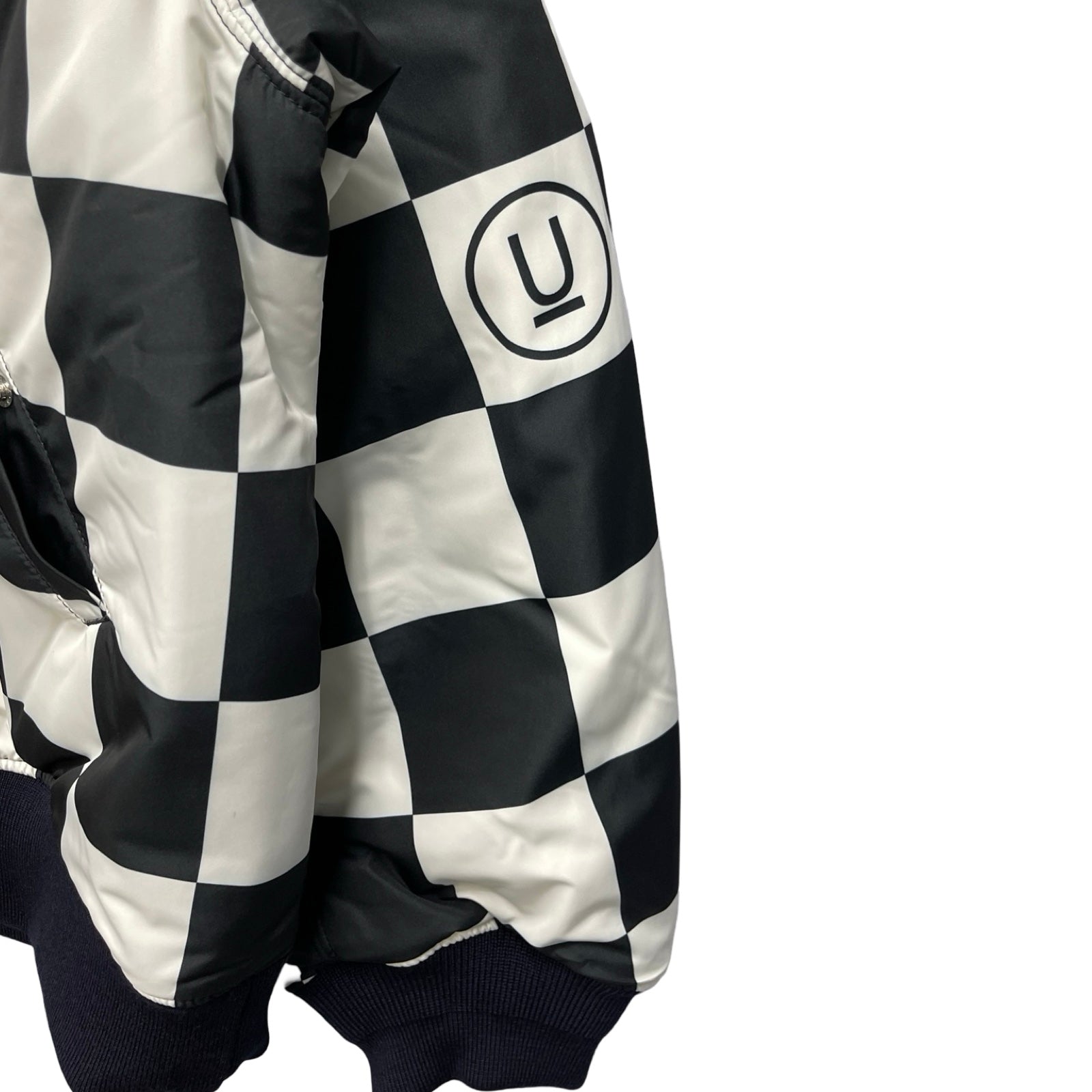 UNDERCOVER × Fragment Design 2023AW Checker Reversible Ma-1 Jacket UC2C9209-2 Size 5