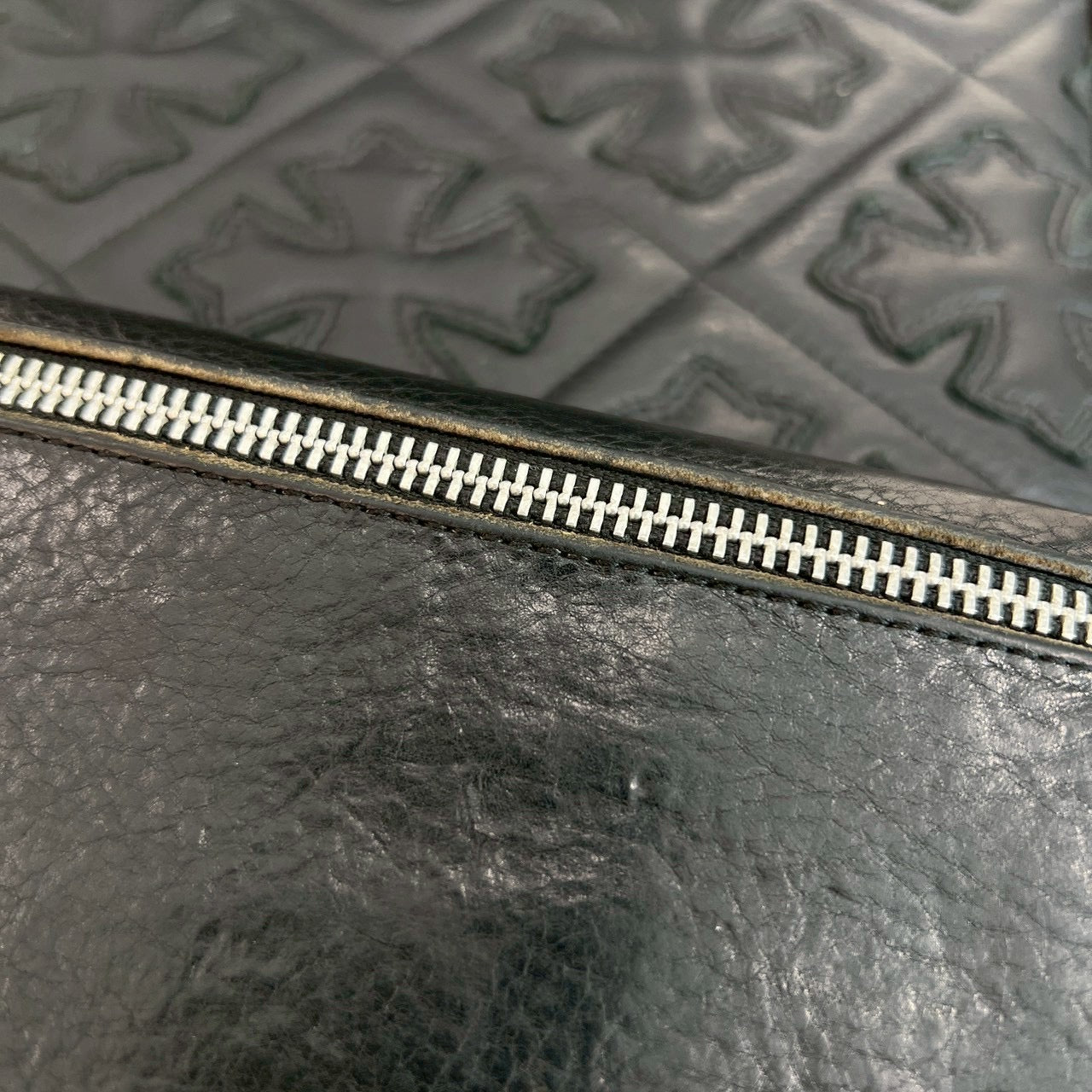 CHROME HEARTS Wave Cross Ball Wallet クロムハーツ ウェーブクロスボール ウォレット