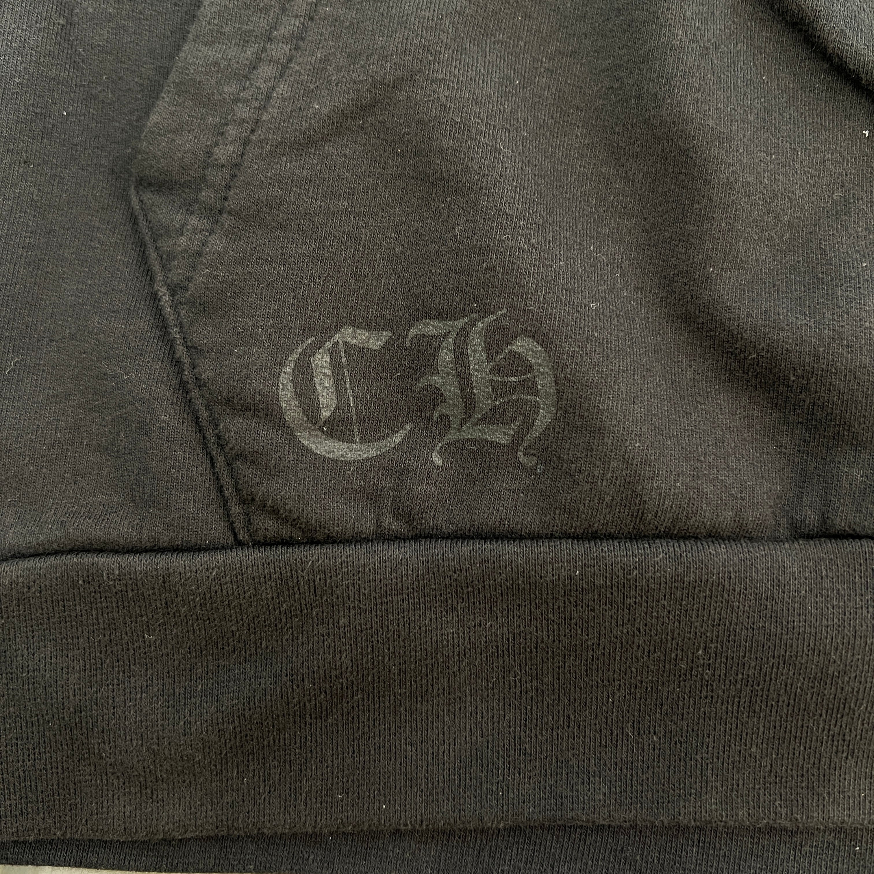 CHROME HEARTS Paris Limited Horseshoe Pullover Hoodie Size M クロムハーツ パリ限定 ホースシュー プルオーバーフーディ サイズM