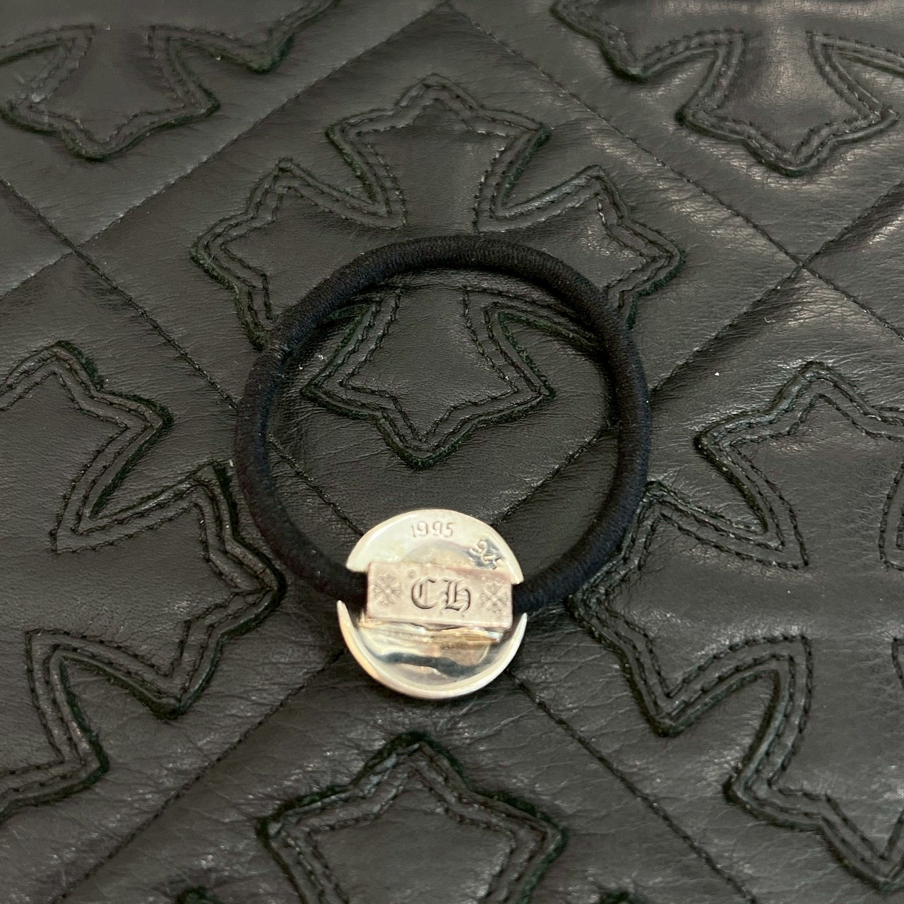 CHROME HEARTS CROSS BALL HAIR BAND クロムハーツ クロスボール ヘアバンド