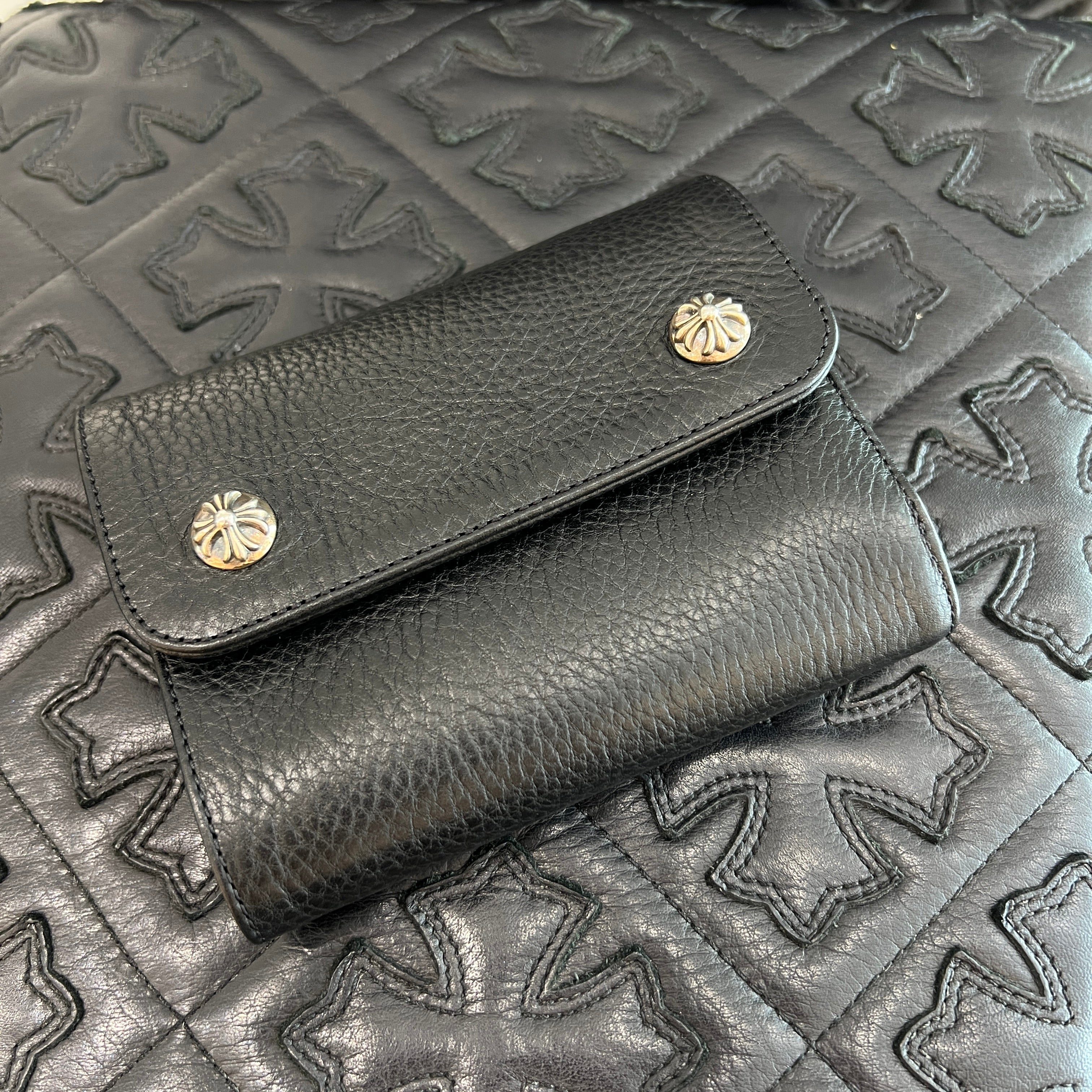 CHROME HEARTS Wave Mini Cross Ball Wallet クロムハーツ ウェーブ ミニ クロスボール ウォレット