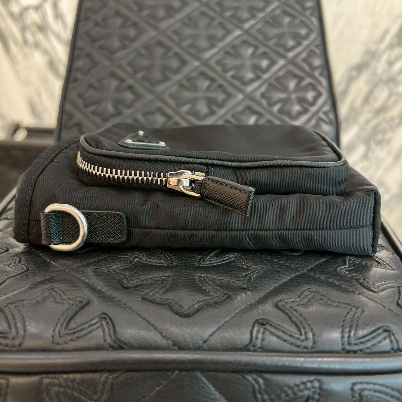 PRADA Re-Nylon Smart Phone Case 2ZH155_2DMI_F0002 プラダ リ・ナイロン スマートフォン ケース