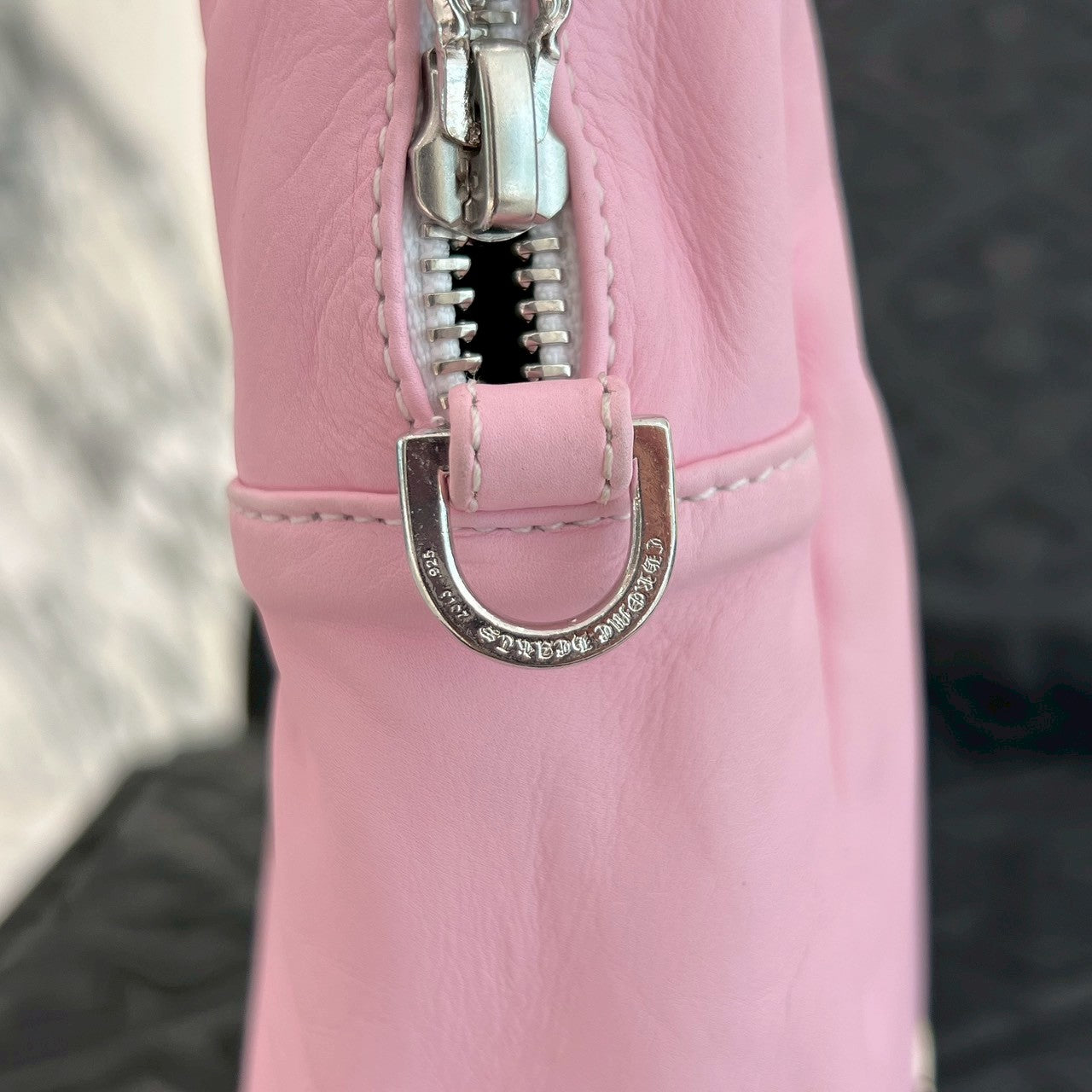 CHROME HEARTS TAKAMINI 3 Cemetery Cross Patch Leather Shoulder Bag クロムハーツ タカミニ 3セメタリークロスパッチ レザーショルダーバッグ