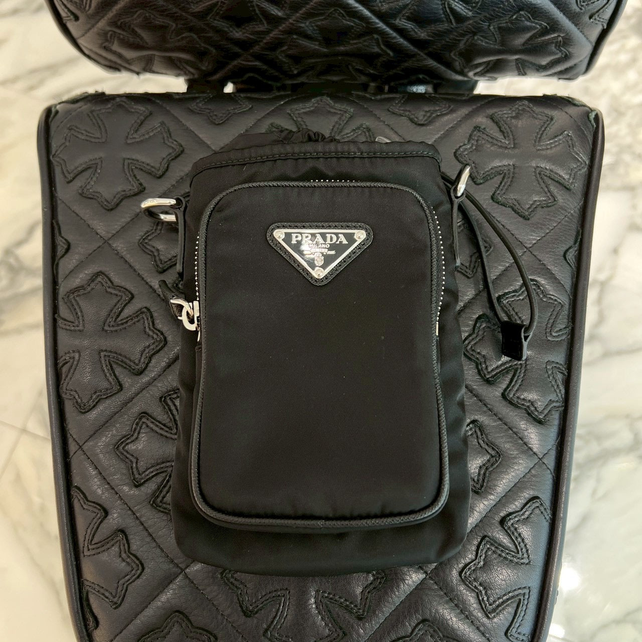 PRADA Re-Nylon Smart Phone Case 2ZH155_2DMI_F0002 プラダ リ・ナイロン スマートフォン ケース