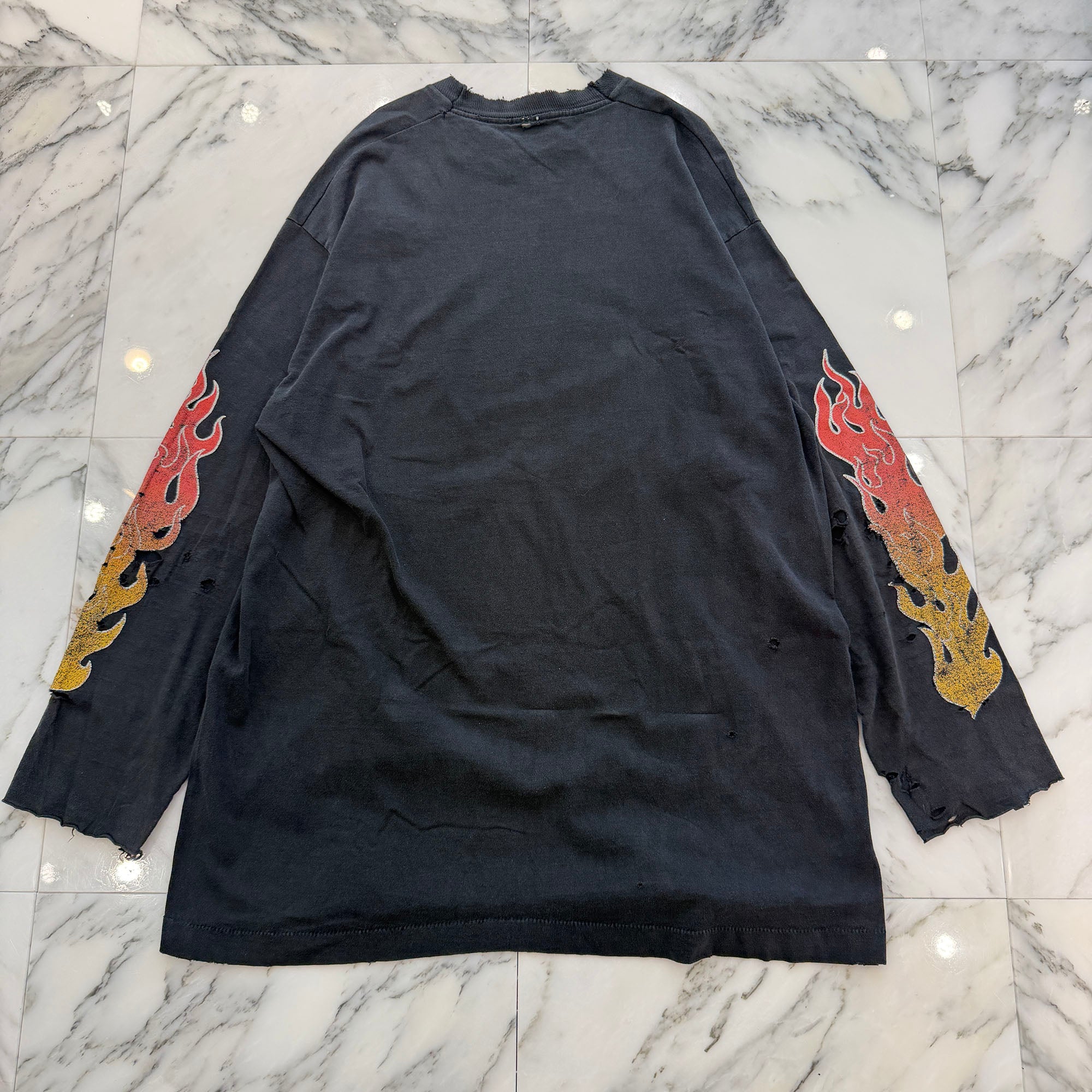 Vintage 90's The Cramps "Flame Job" 1994 FRUIT OF THE LOOM L/S Tee Size XL ヴィンテージ 90's ザ・クランプス "フレイム ジョブ" 1994 フルーツオブザルーム社製 ロングスリーブTシャツ サイズXL