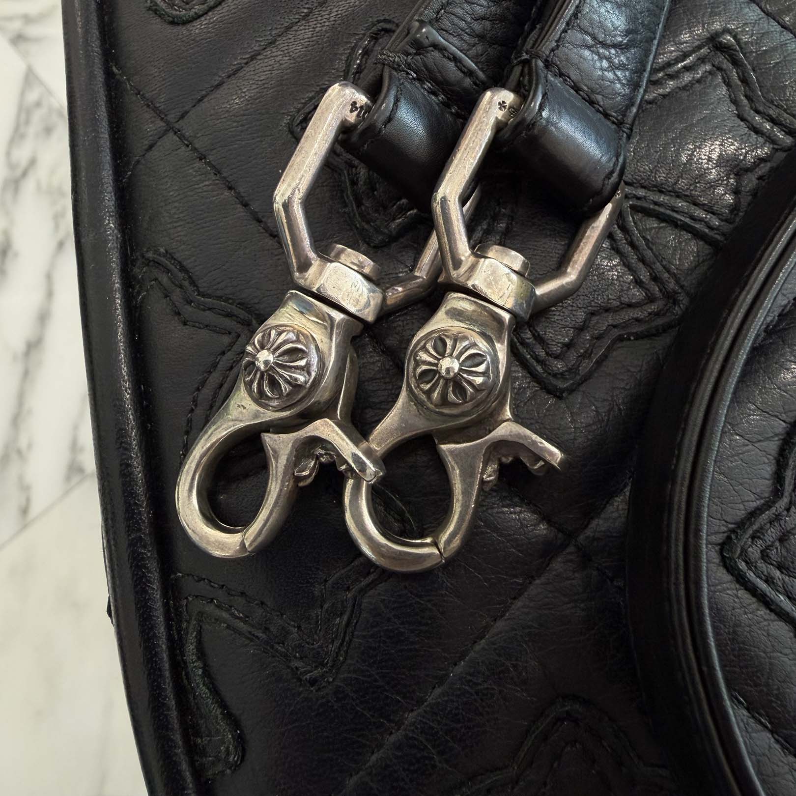 CHROME HEARTS TAKAMINI 3 Cemetery Cross Patch Shoulder Bag クロムハーツ タカミニ 3セメタリークロスパッチ ショルダーバッグ