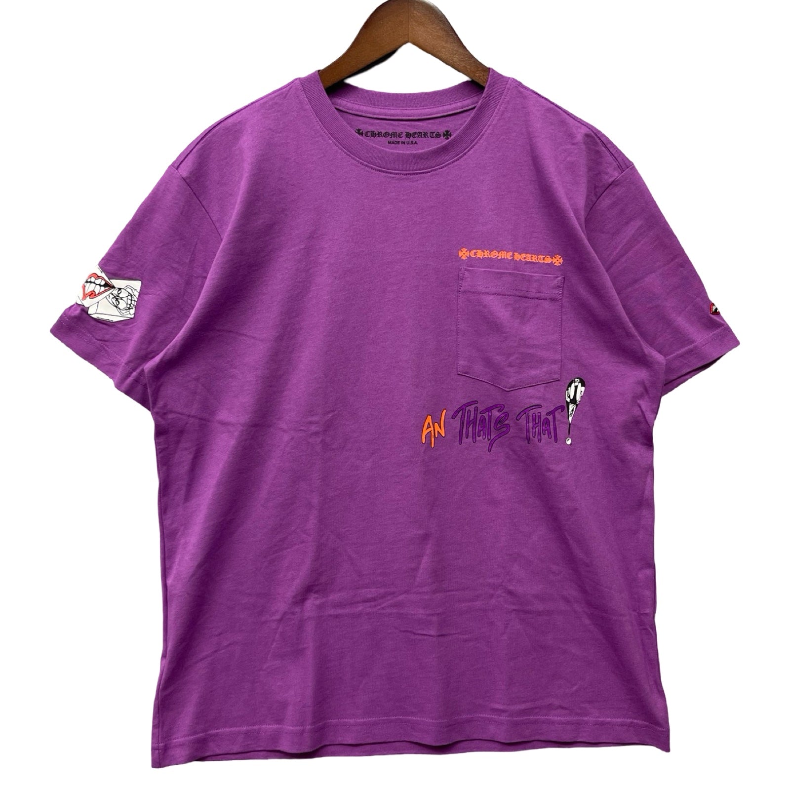 CHROME HEARTS× MATTY BOY 2024AW "I WANT MORE NOT LESS" Tee Size L