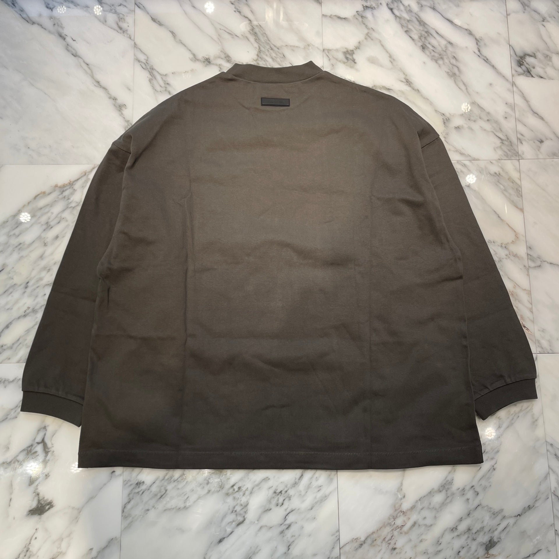 FEAR OF GOD ESSENTIALS Mock Neck L/S Tee Size L フィアオブゴット エッセンシャル モックネック ロングスリーブTシャツ サイズL