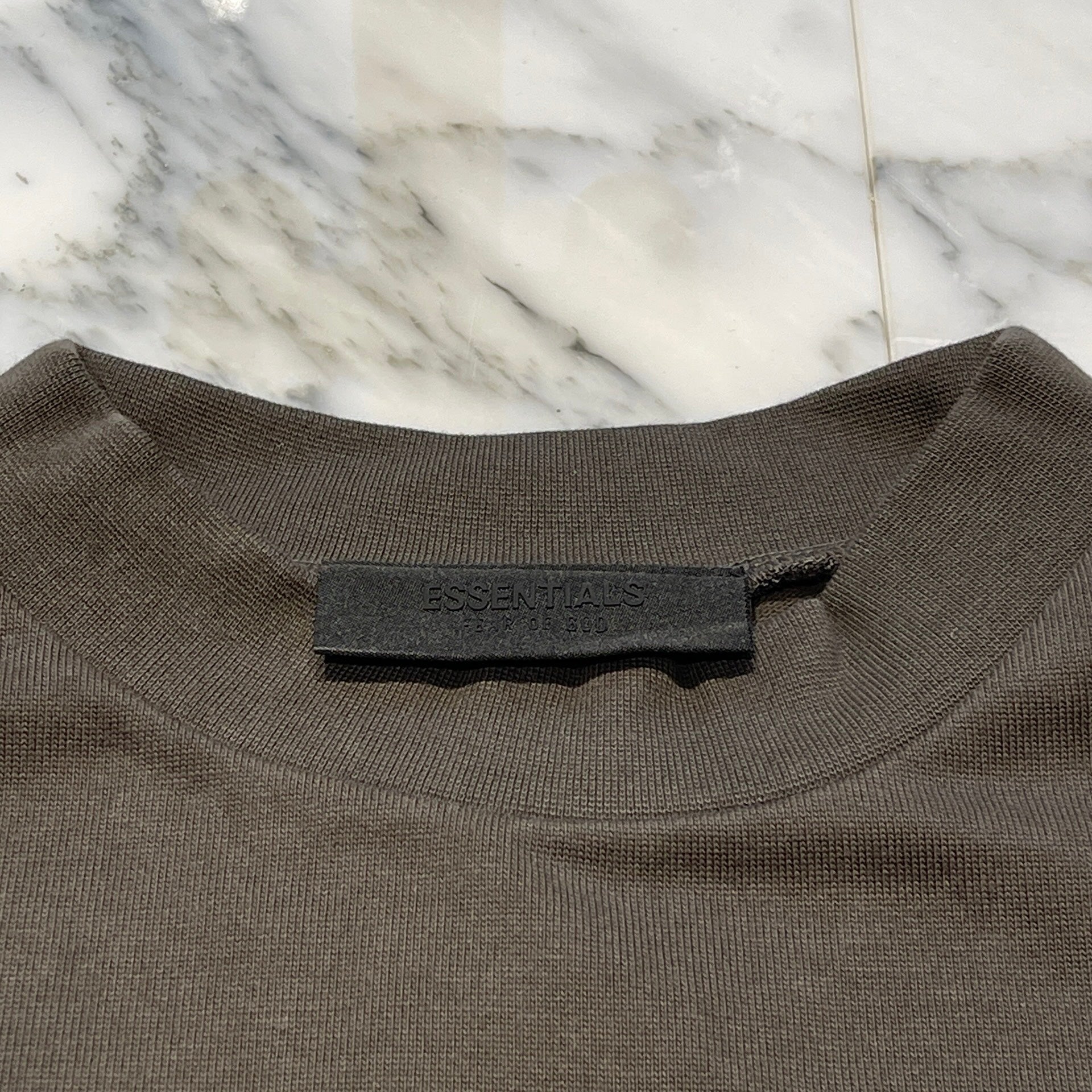 FEAR OF GOD ESSENTIALS Mock Neck L/S Tee Size L フィアオブゴット エッセンシャル モックネック ロングスリーブTシャツ サイズL