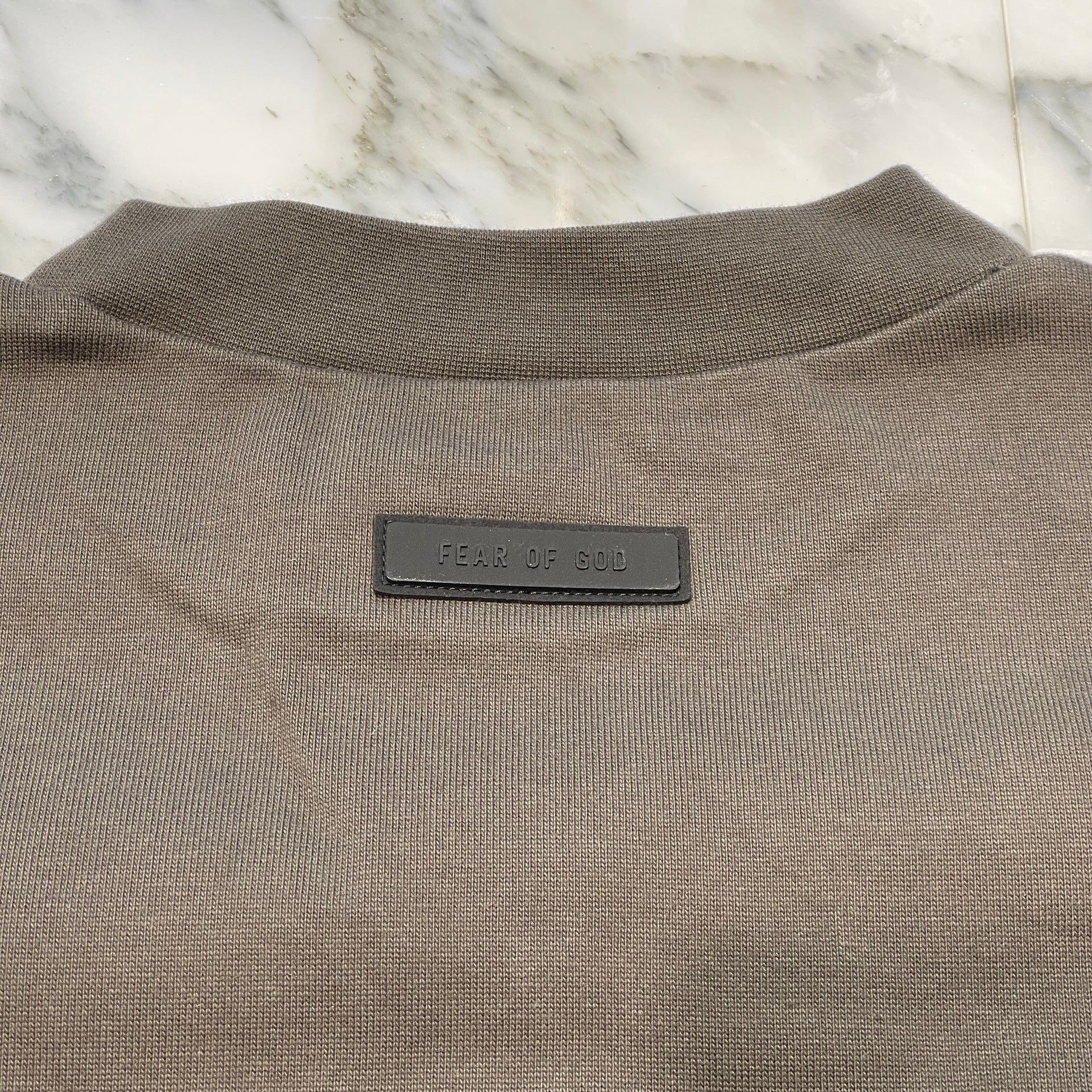 FEAR OF GOD ESSENTIALS Mock Neck L/S Tee Size L フィアオブゴット エッセンシャル モックネック ロングスリーブTシャツ サイズL