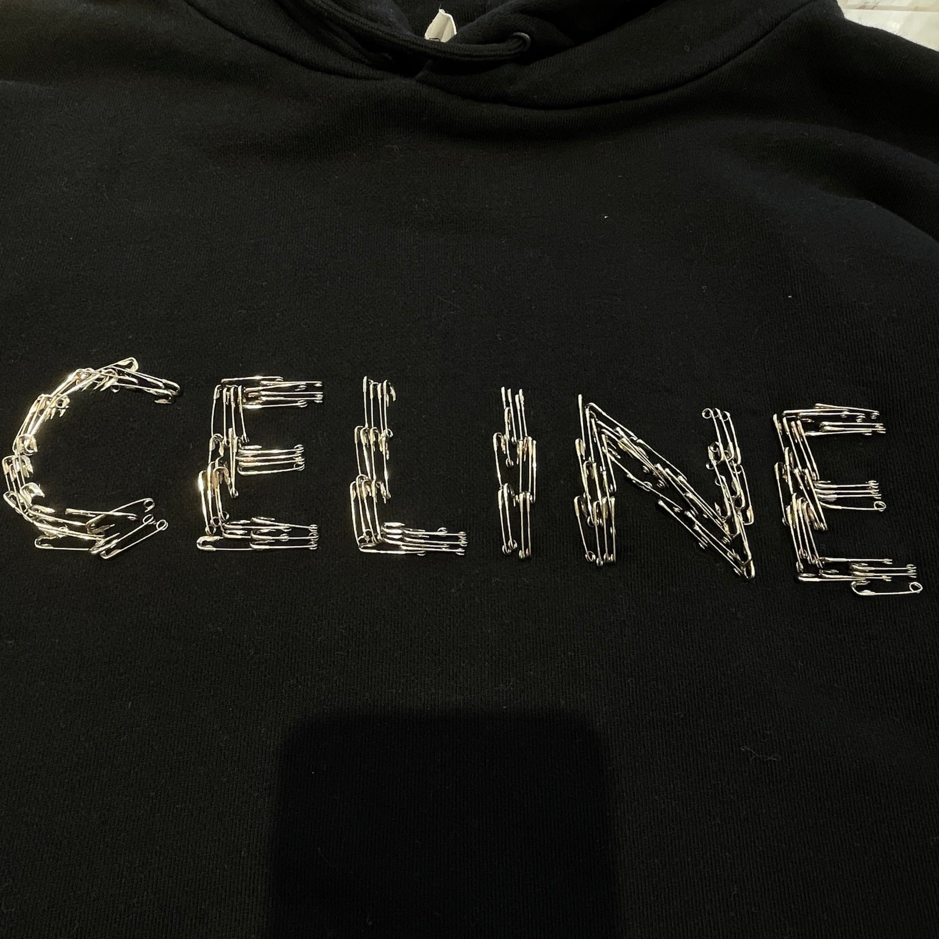 Celineロゴパーカー セリーヌ CELINE CELINE パーカー RY0JH670Q スウェット プル