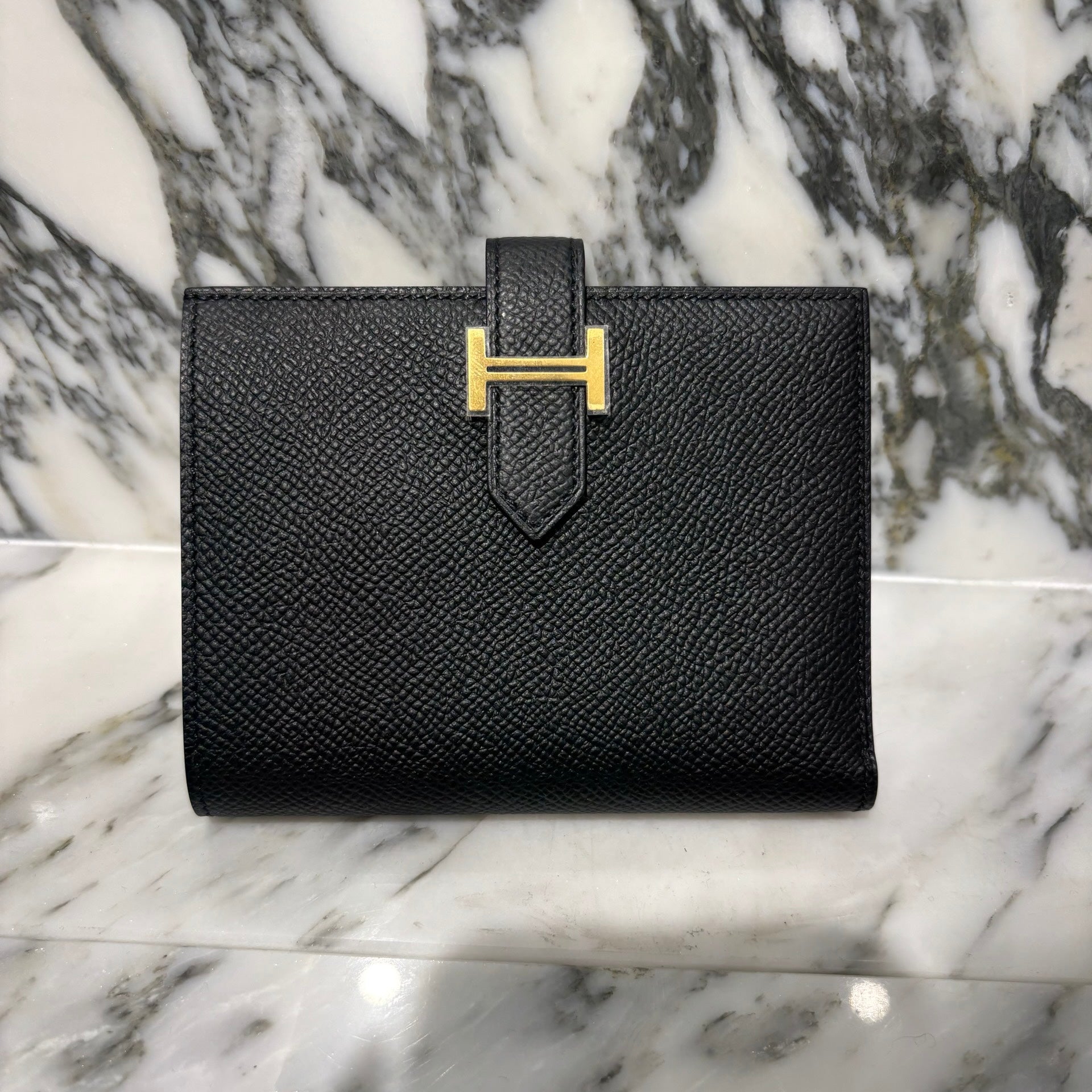 HERMES Bearn Compact Wallet "Noir" U刻印 エルメス ベアン コンパクトウォレット U刻印