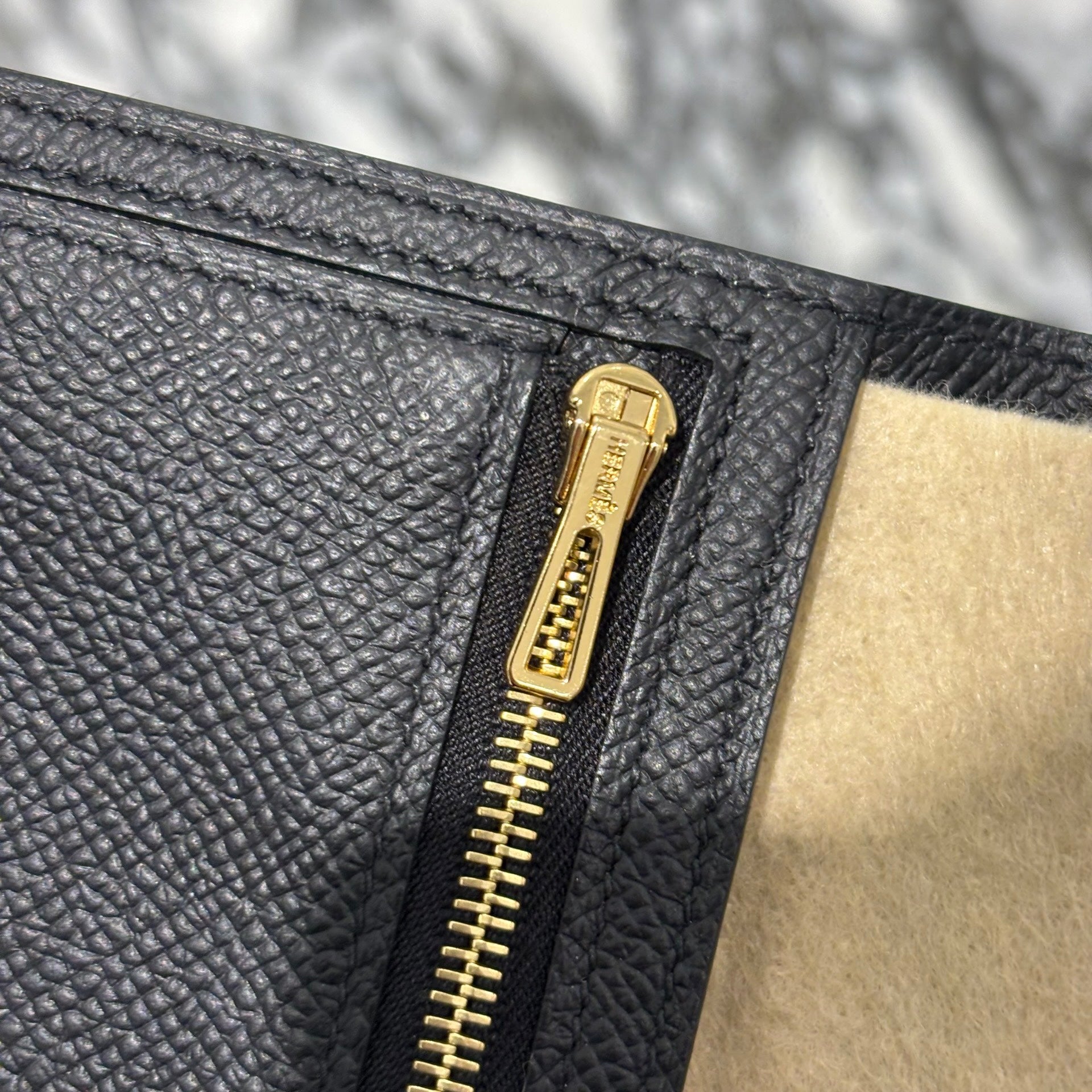 HERMES Bearn Compact Wallet "Noir" U刻印 エルメス ベアン コンパクトウォレット U刻印