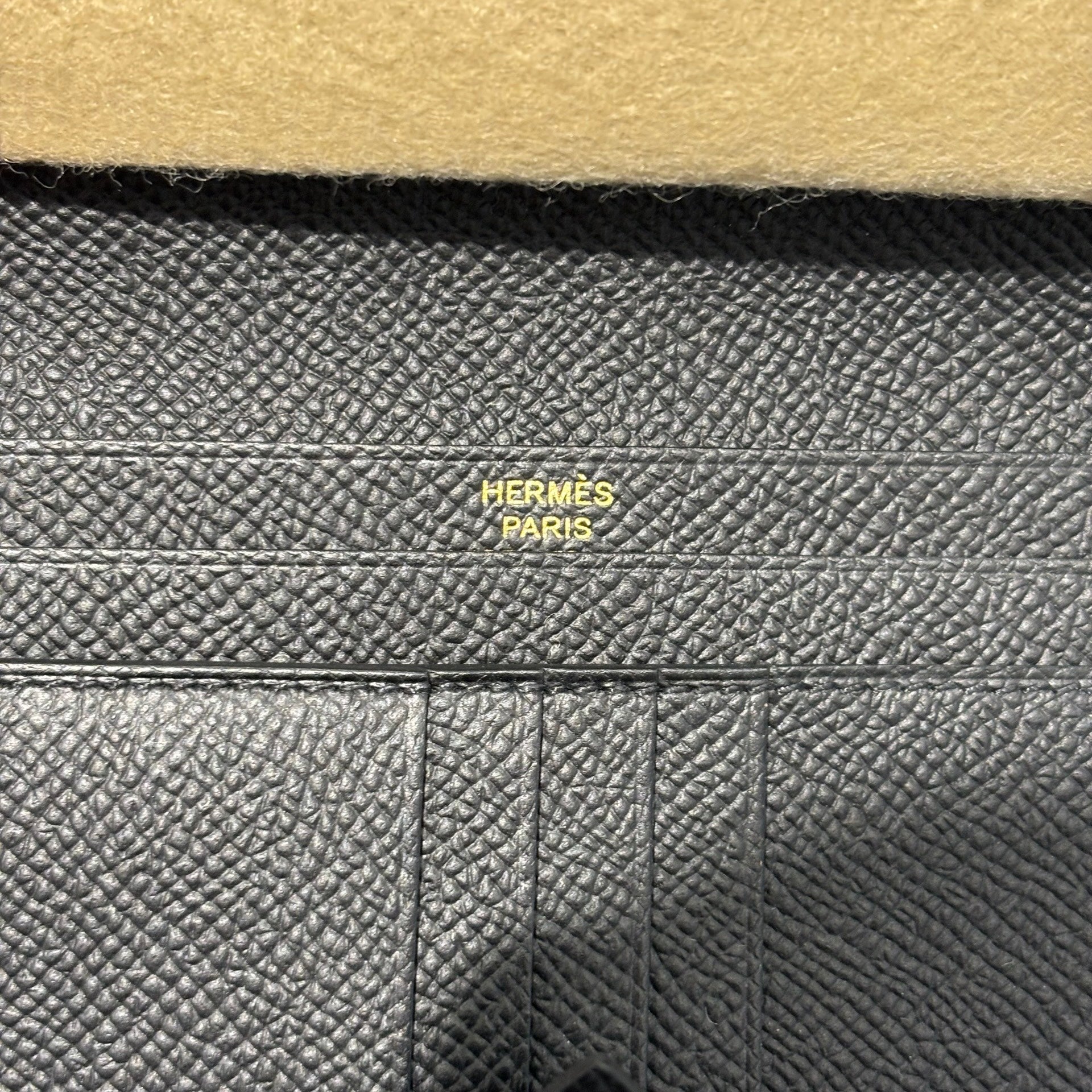 HERMES Bearn Compact Wallet "Noir" U刻印 エルメス ベアン コンパクトウォレット U刻印