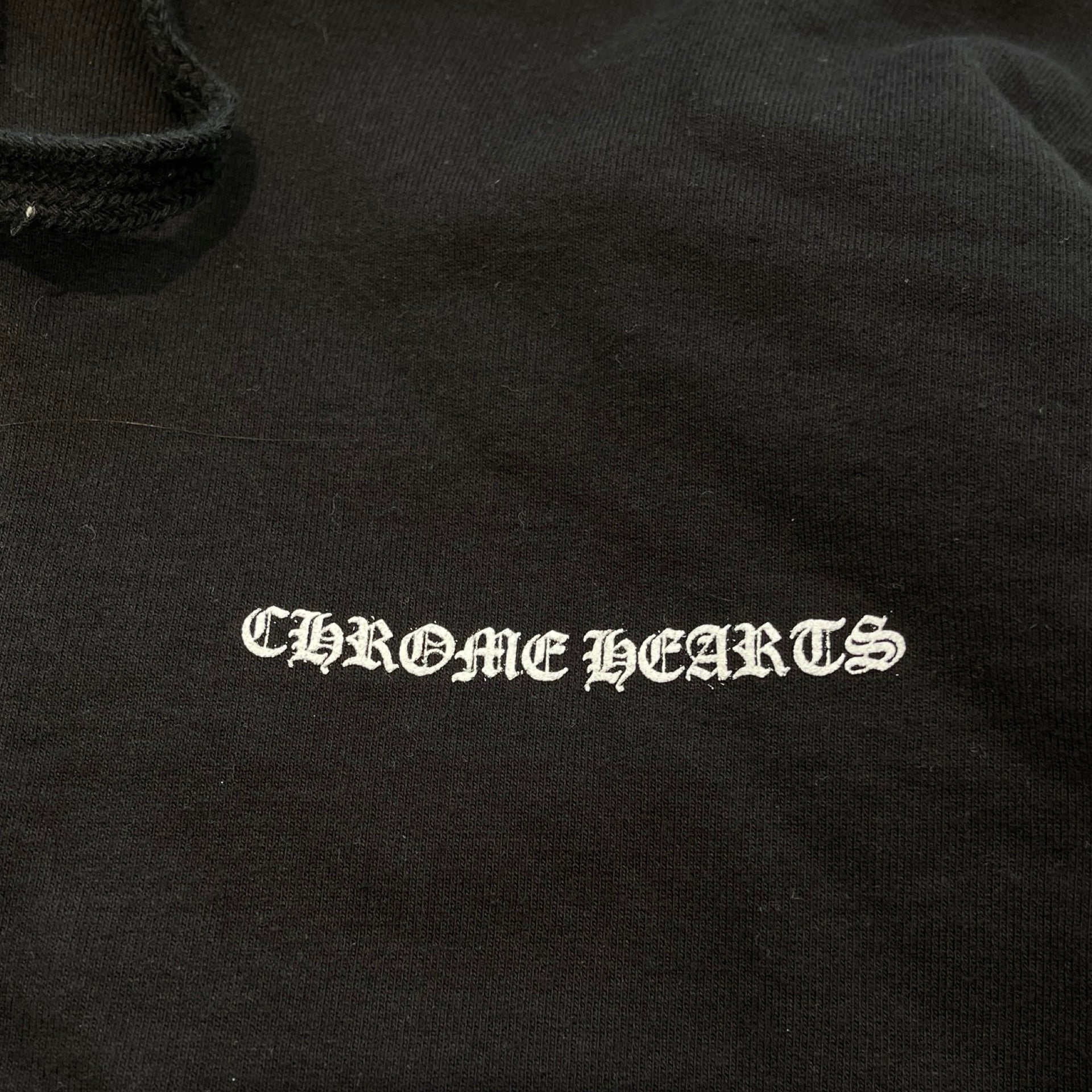 CHROME HEARTS Malibu Limited CH Plus Hooded Horseshoe Zip Up Hoodie Size M クロムハーツ マリブ限定 CHプラス フーデッドホースシュー ジップアップ フーディ サイズM