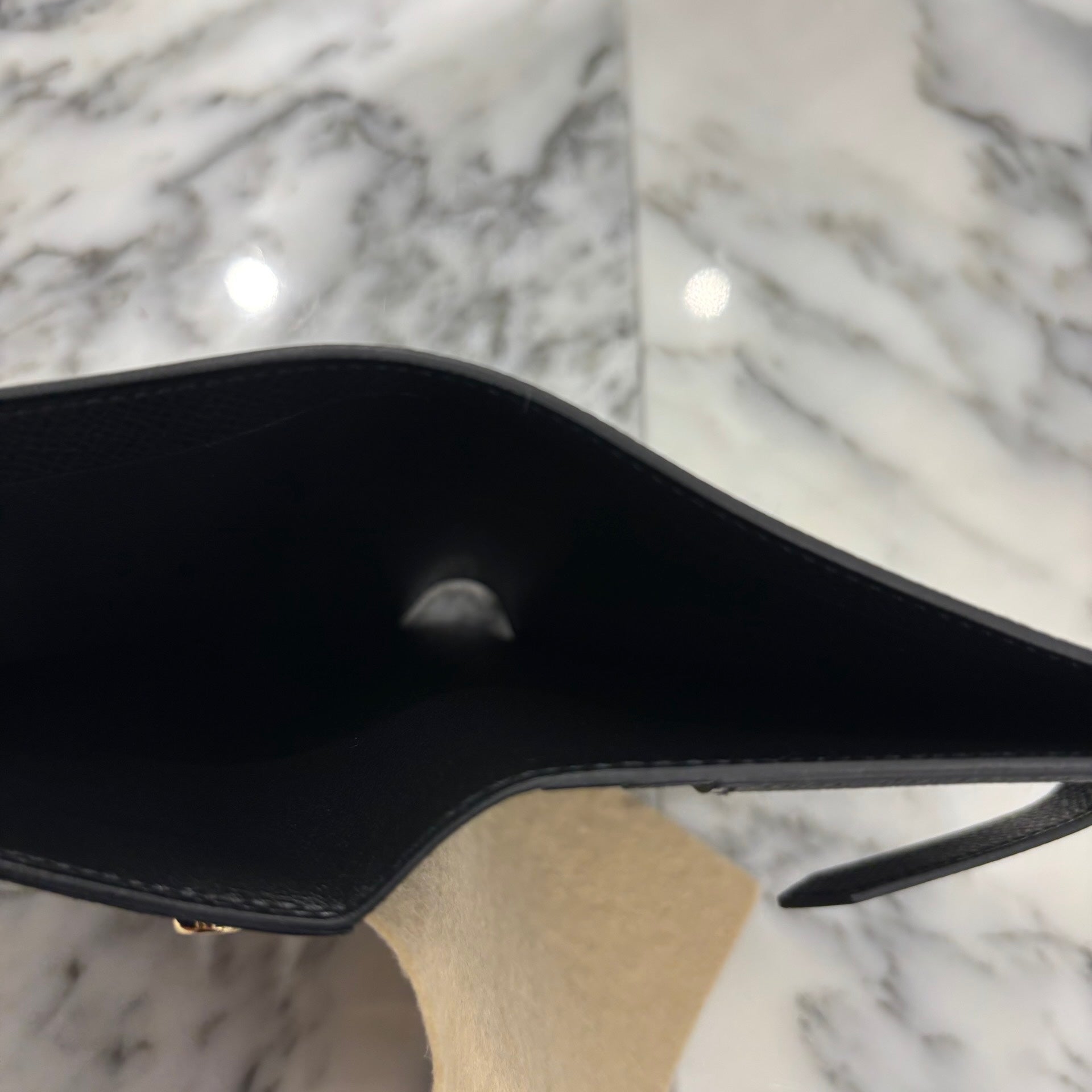 HERMES Bearn Compact Wallet "Noir" U刻印 エルメス ベアン コンパクトウォレット U刻印