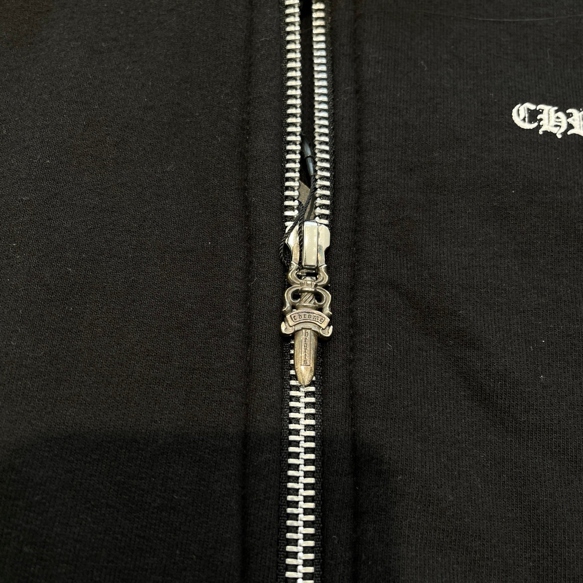 CHROME HEARTS Malibu Limited CH Plus Hooded Horseshoe Zip Up Hoodie Size M クロムハーツ マリブ限定 CHプラス フーデッドホースシュー ジップアップ フーディ サイズM