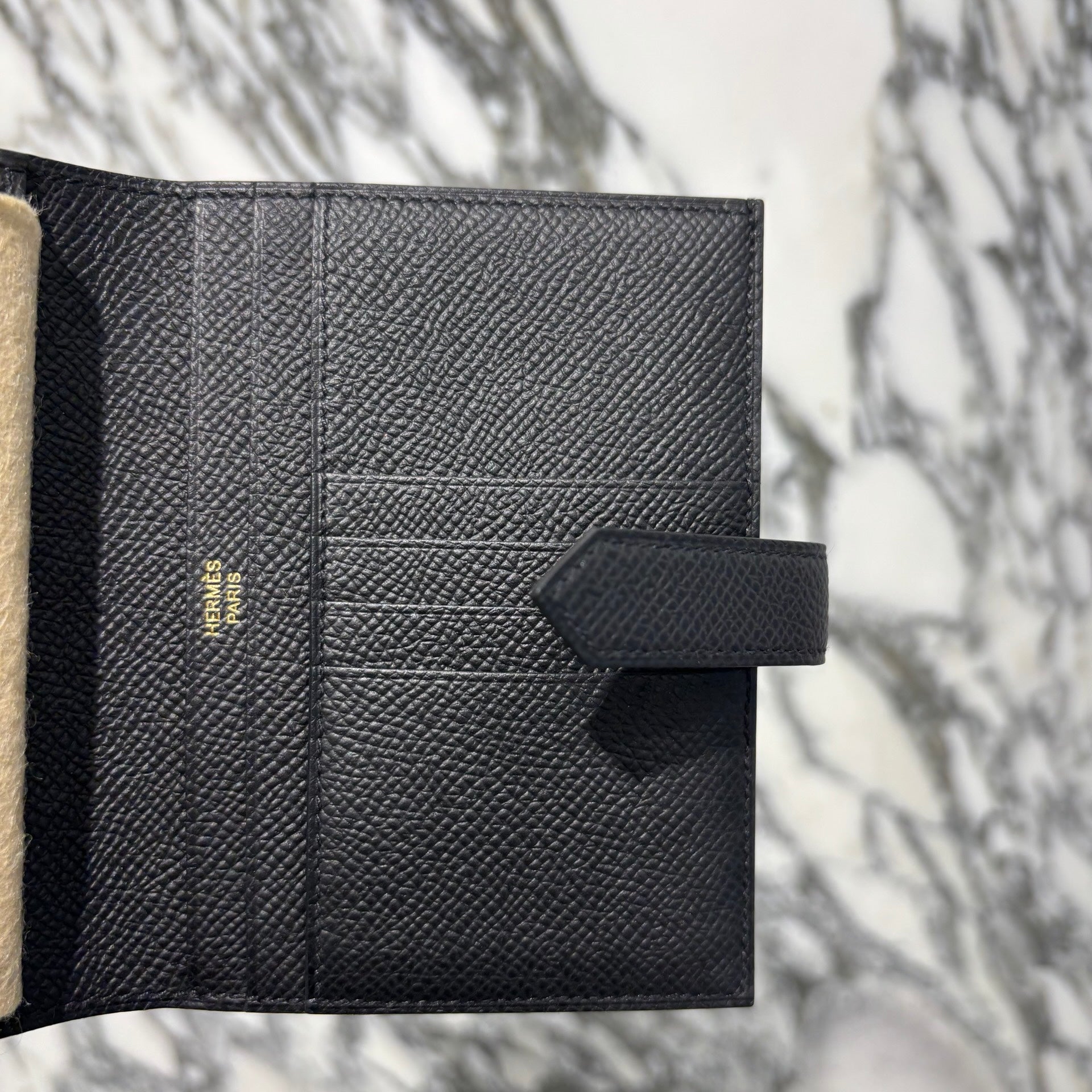 HERMES Bearn Compact Wallet "Noir" U刻印 エルメス ベアン コンパクトウォレット U刻印