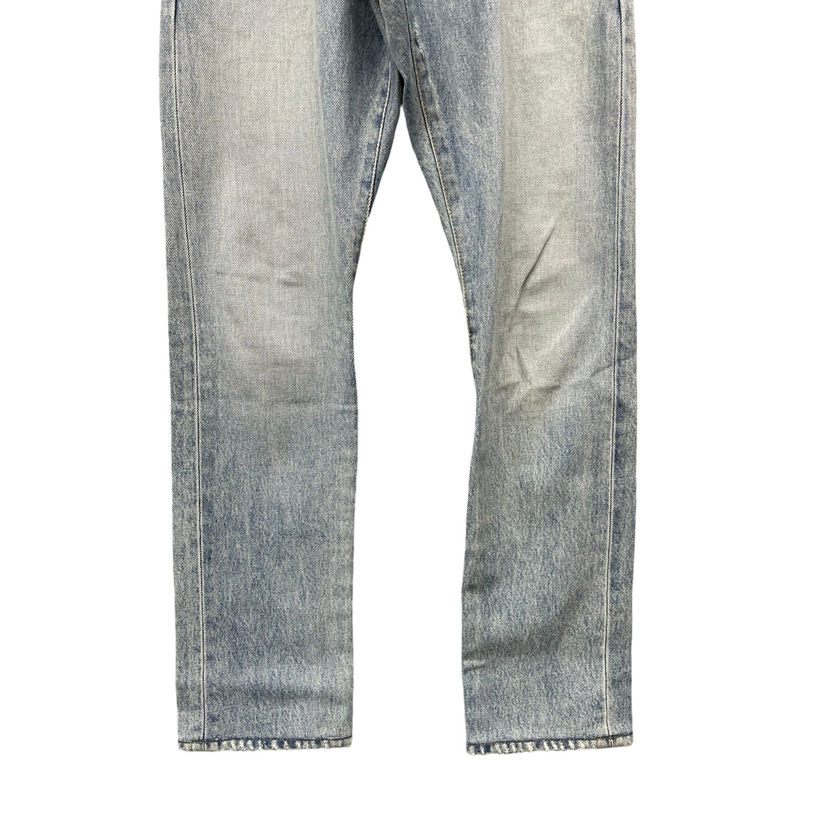 SAINT LAURENT PARIS Straight-Cut Jeans 597052 Y372Y Size 27