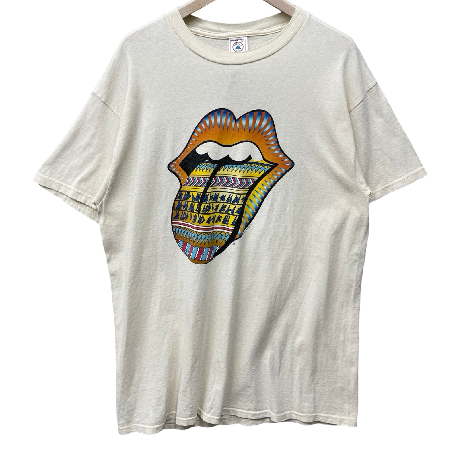 Vintage 90's The Rolling Stones "Bridges To Babylon" World Tour 97/98 S/S Tee Size L