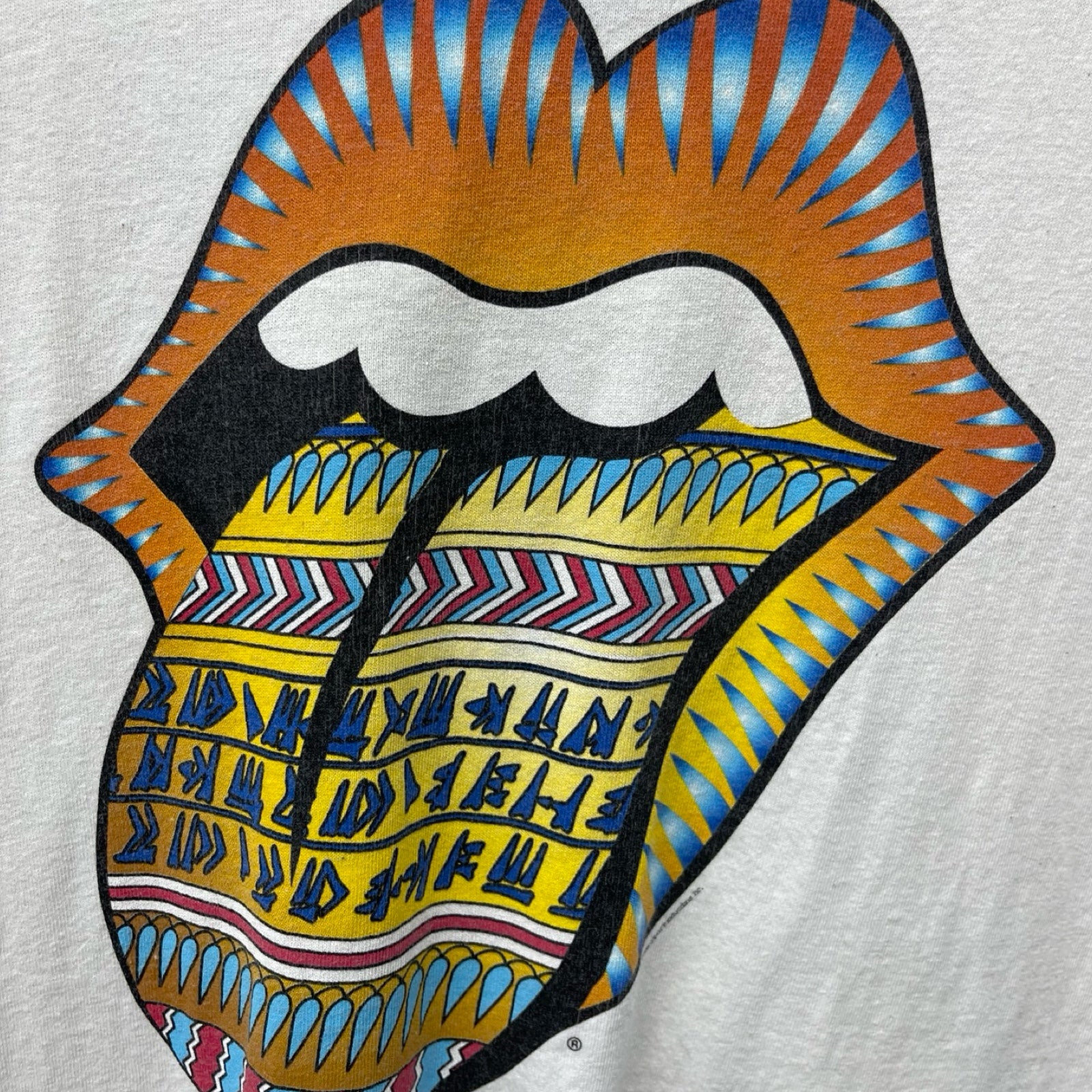 Vintage 90's The Rolling Stones "Bridges To Babylon" World Tour 97/98 S/S Tee Size L