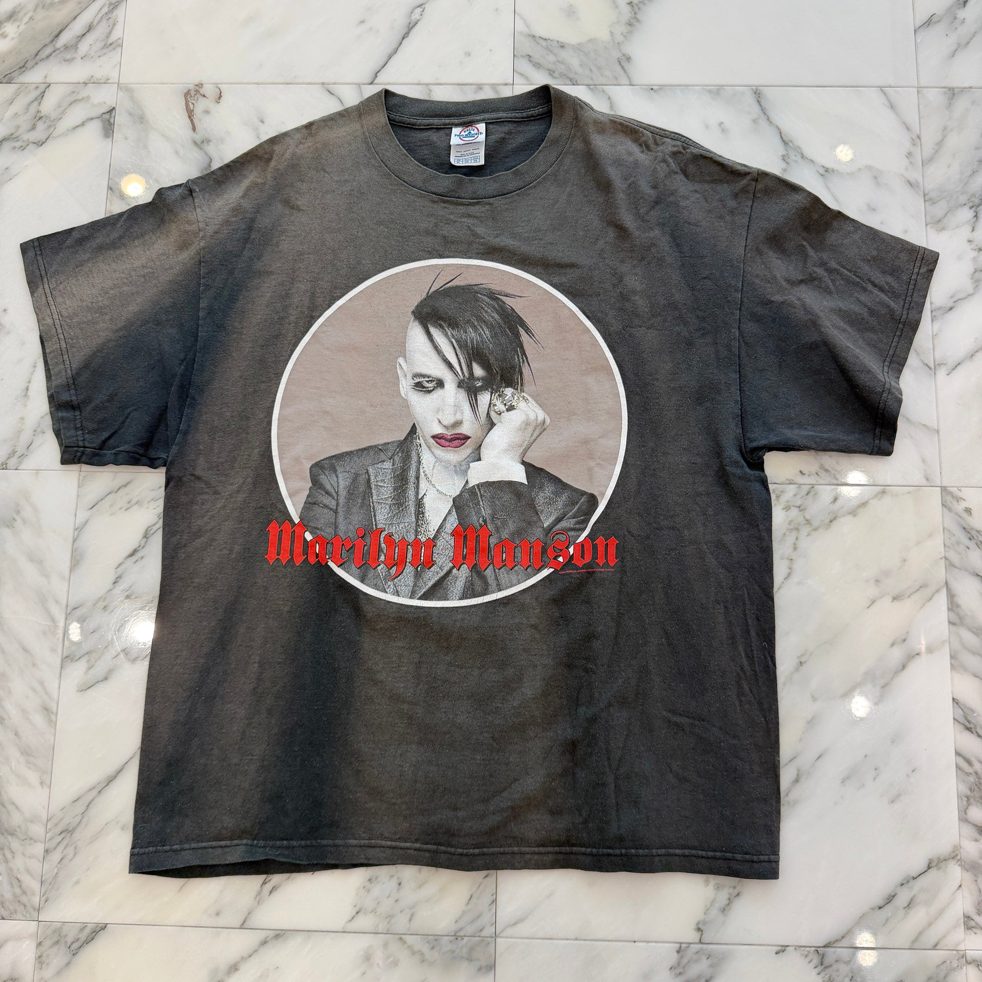 Vintage 00's Marilyn Manson "Against All Gods" American Tour 2004 Delta S/S Tee Size XL ヴィンテージ 00's マリリンマンソン "アゲインスト オール ゴッズ" アメリカン ツアー 2004 デルタ社製 Tシャツ サイズXL