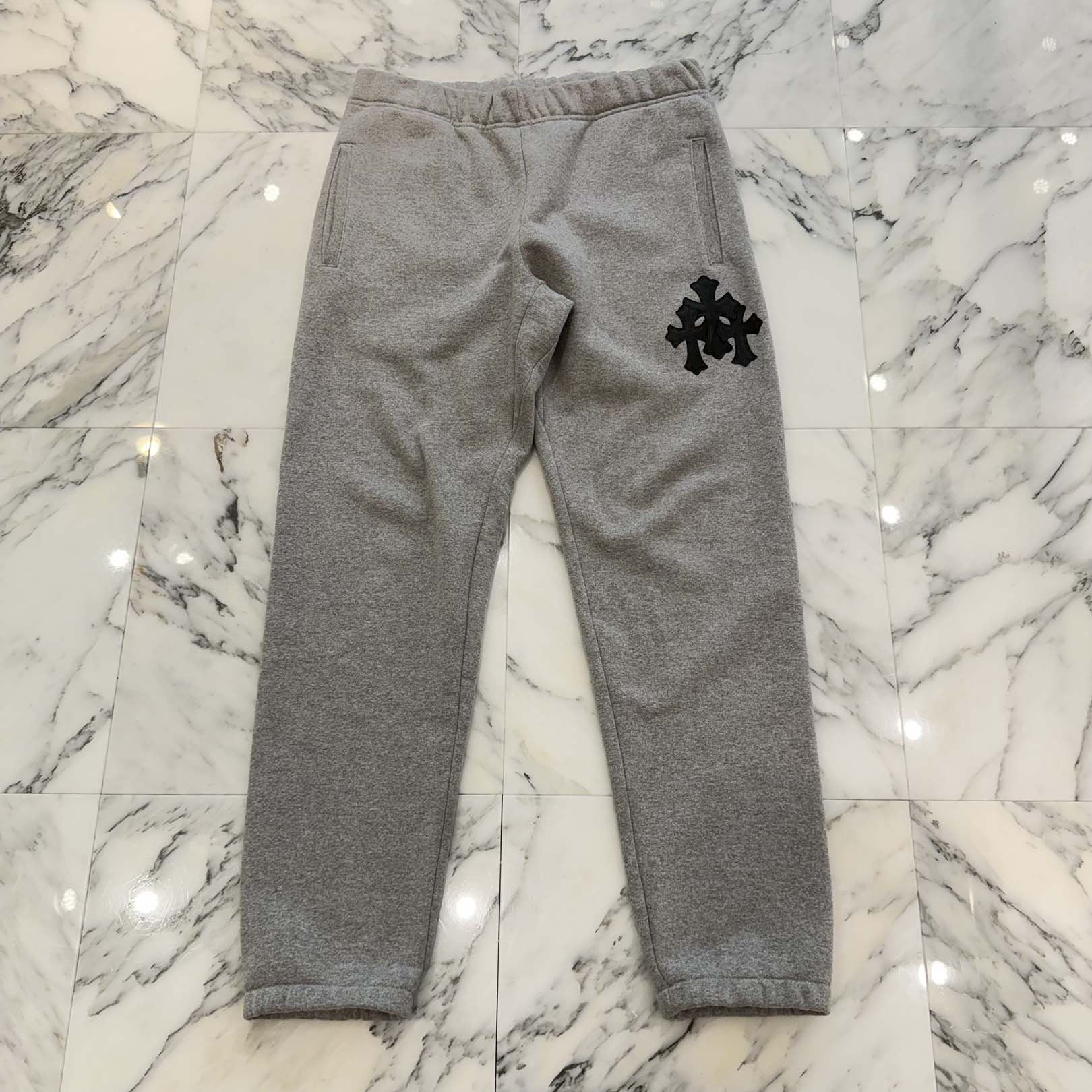 CHROME HEARTS Y NOT 3 Cemetery Cross Patch Sweat Long Pants Size M クロムハーツ ワイノット 3セメタリークロスパッチ スウェットパンツ サイズM