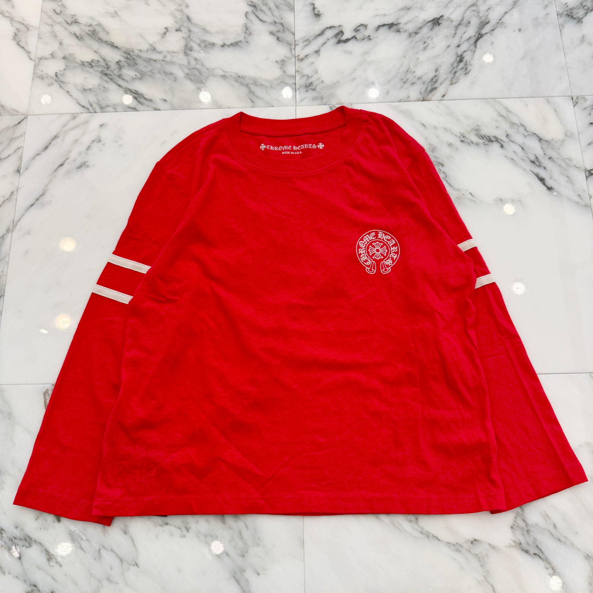 CHROME HEARTS 33 Horseshoe Long Sleeve Tee Size XS クロムハーツ 33 ホースシュー ロングスリーブＴシャツ サイズXS