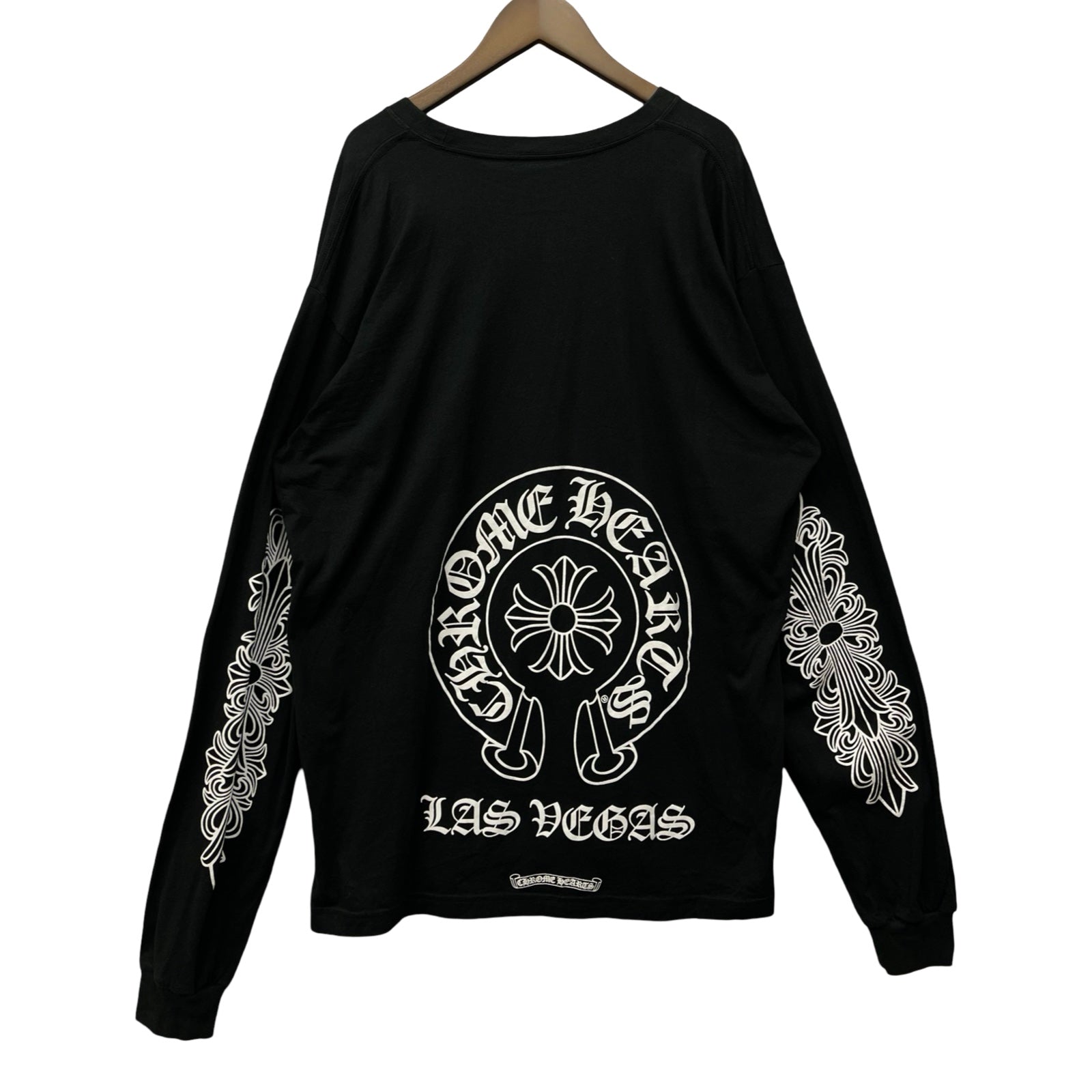 CHROME HEARTS Las Vegas Horseshoe L/S Tee Size XXL