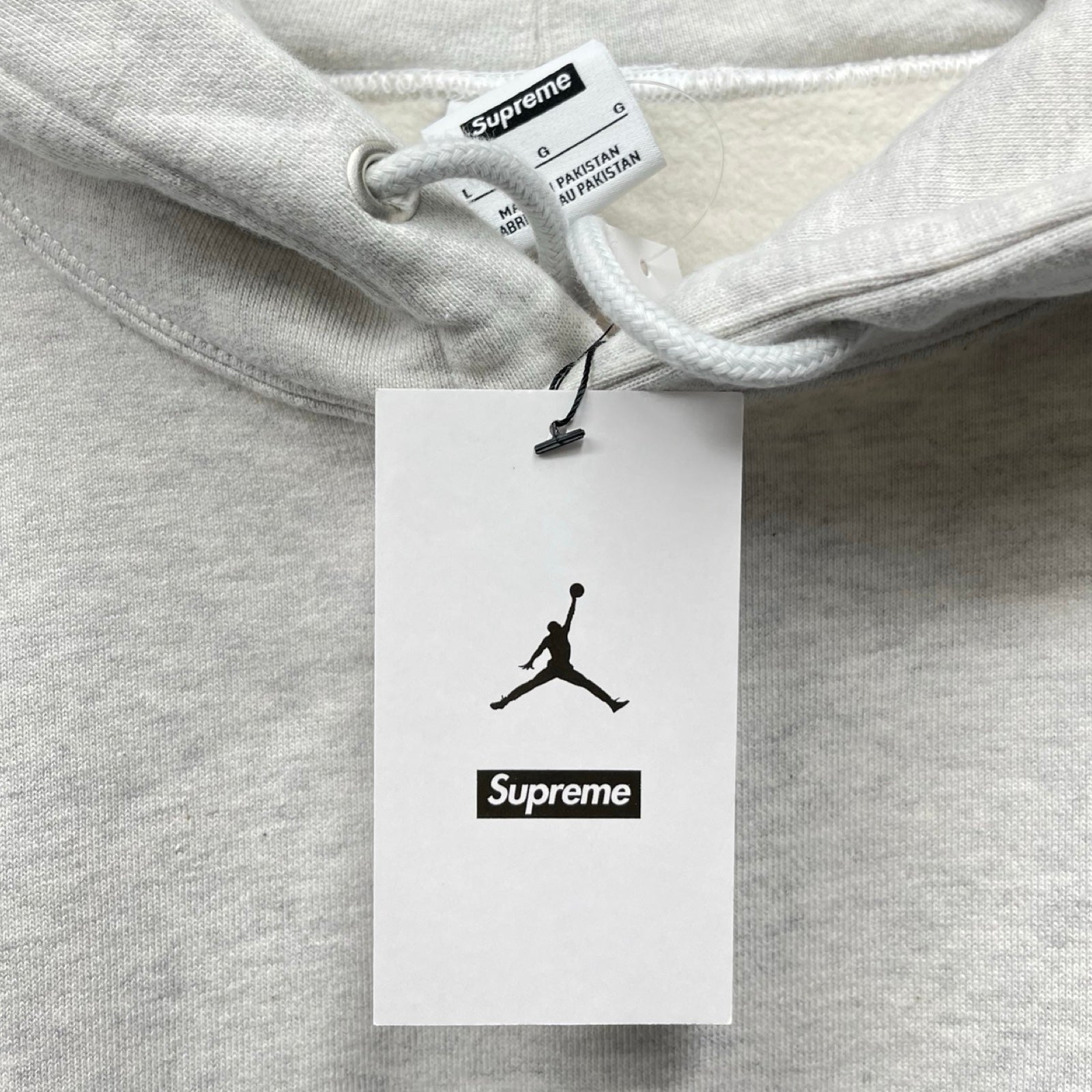 Supreme × Jordan 2024SS Hooded Sweatshirt FA24025STY Size L
